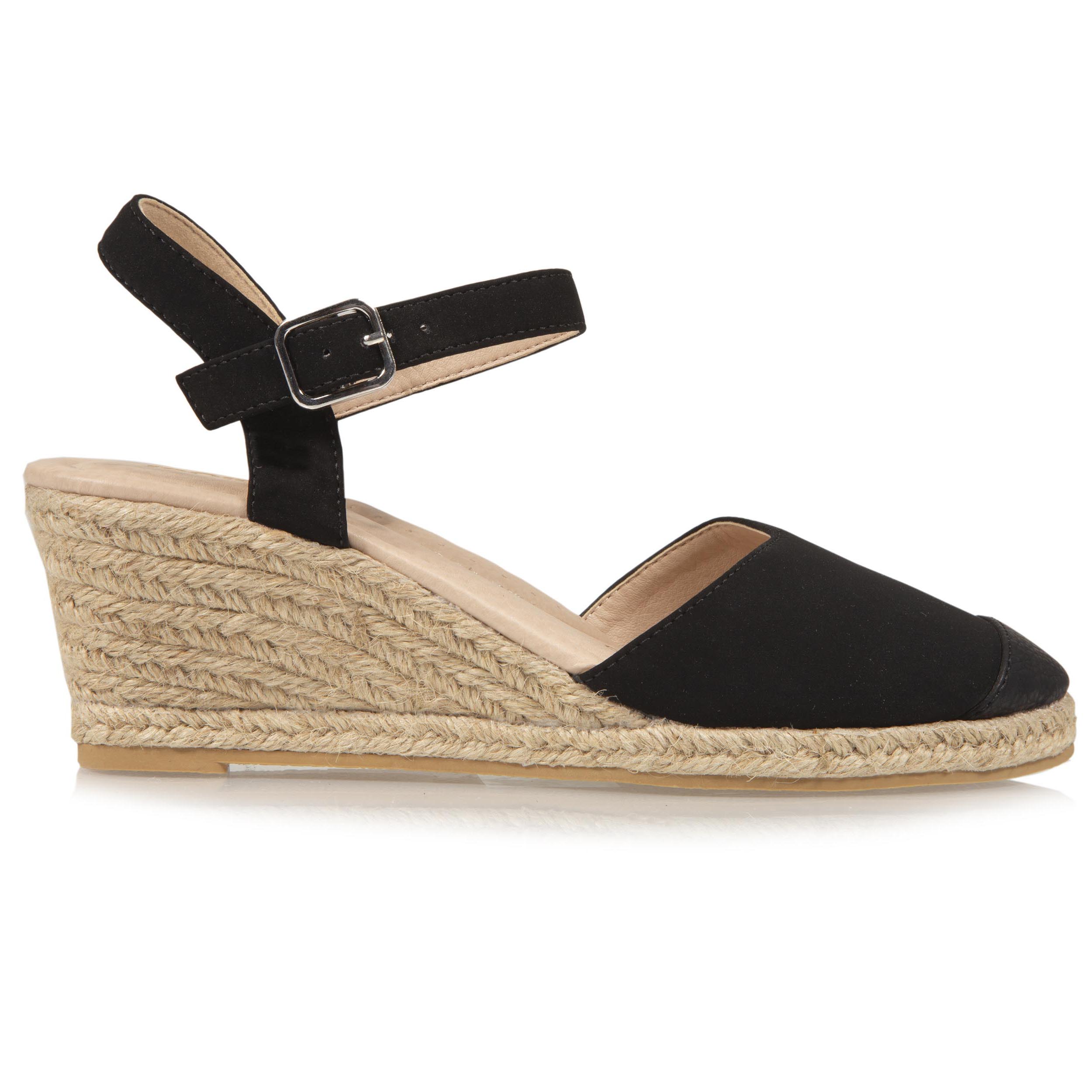 isotoner-espadrilles-ferm-es-femme-talon-corde-6-cm-noir image 8