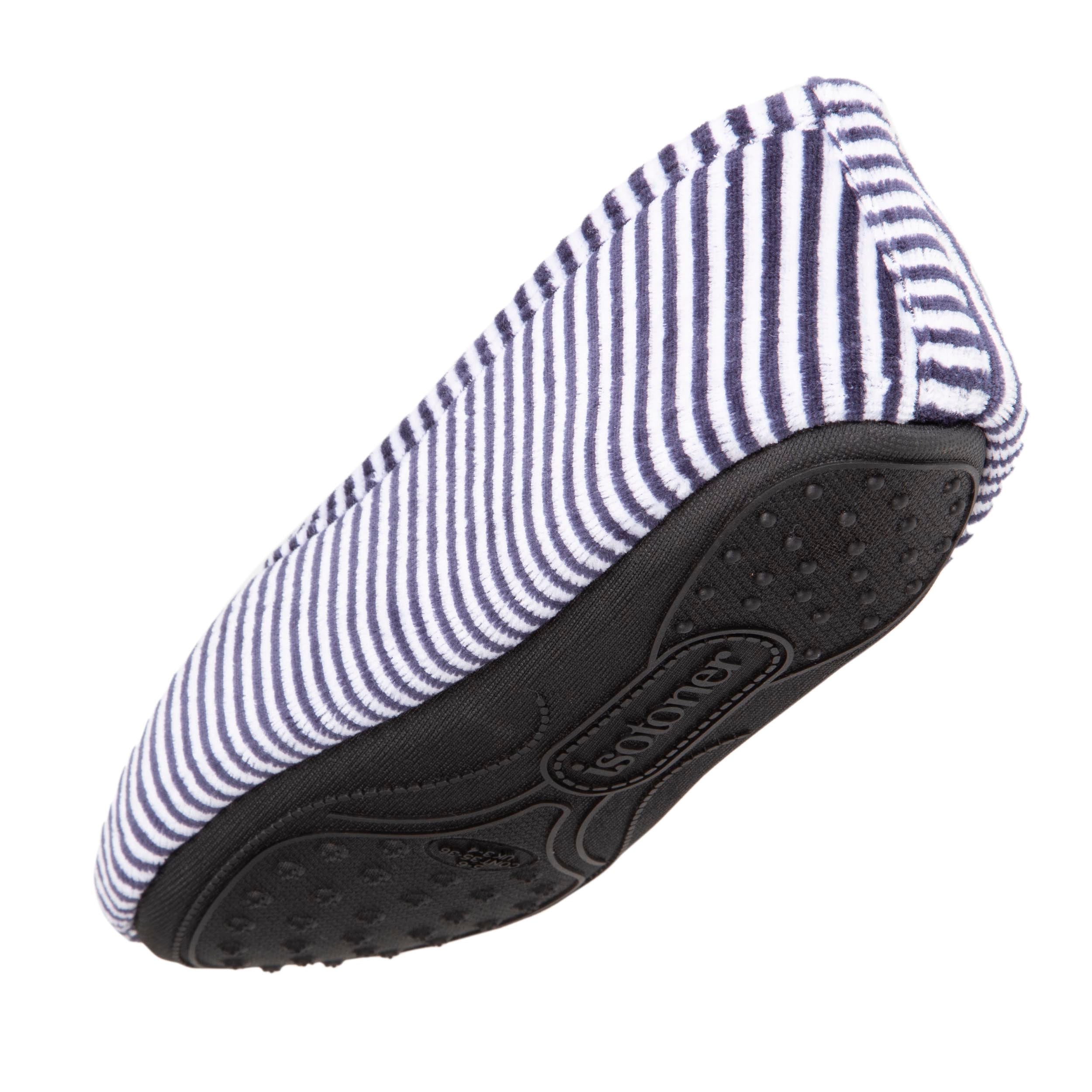 isotoner-chaussons-ballerines-junior-rayures-marini-re-fille image 5