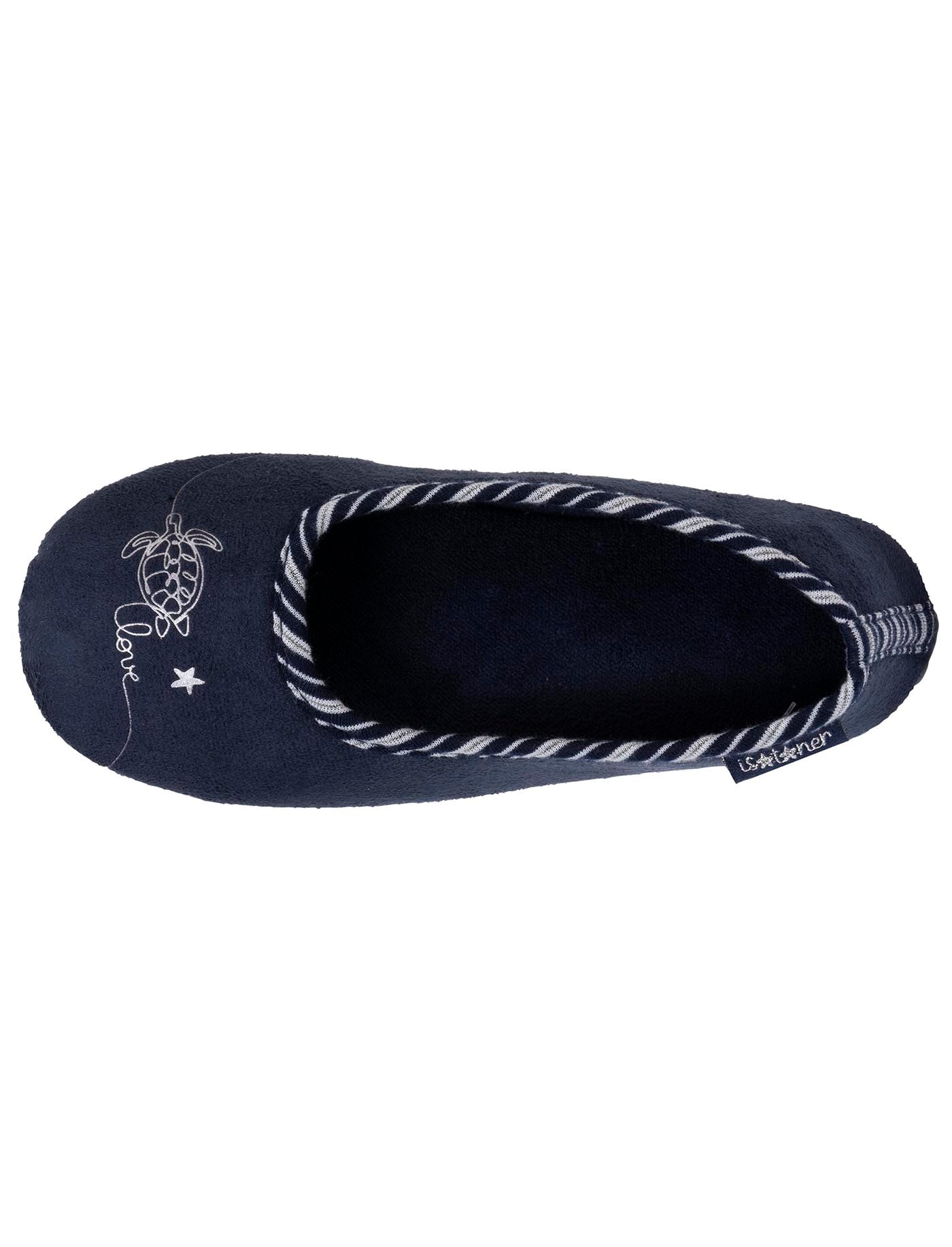 isotoner-chaussons-ballerines-junior-marine-tortue image 7