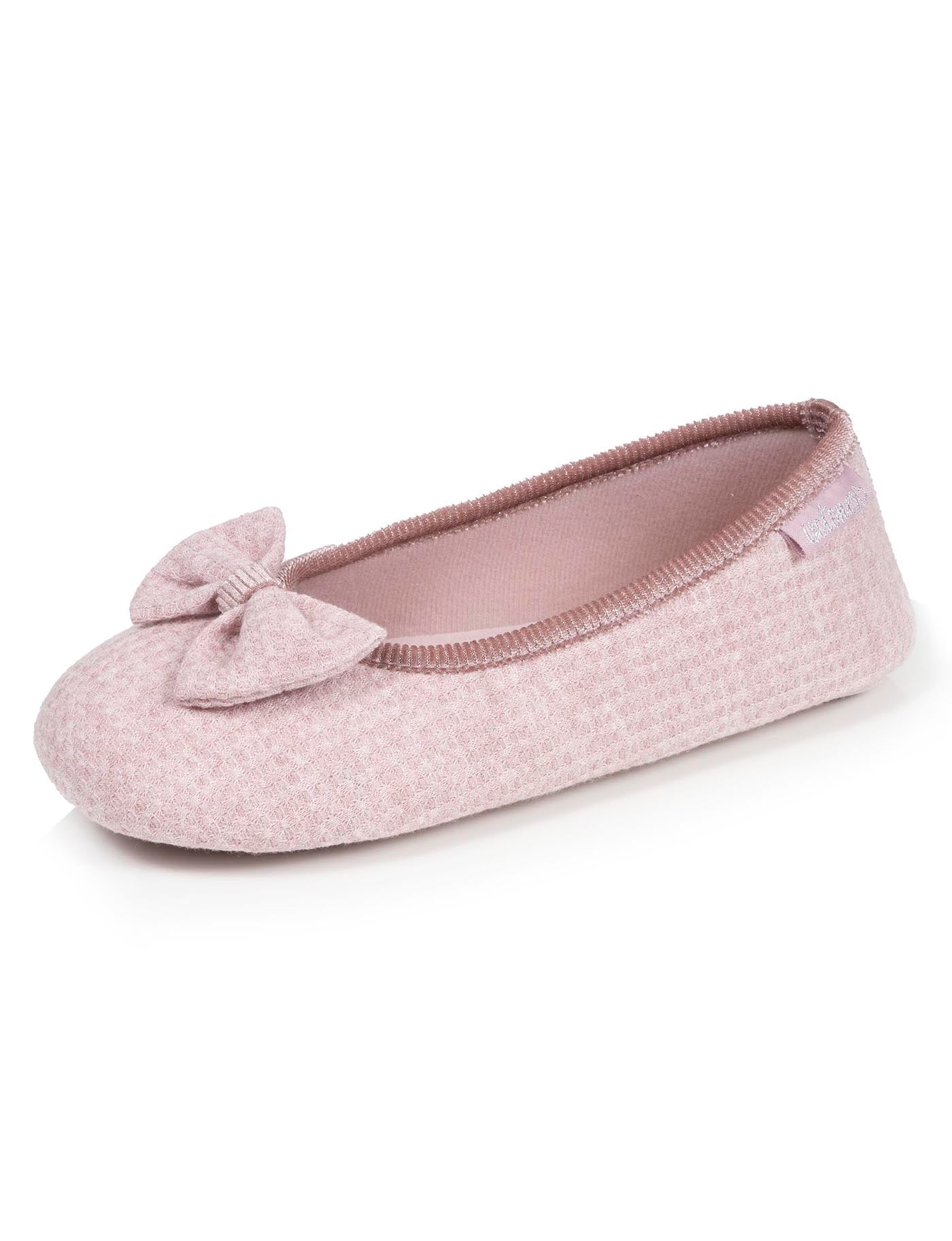 isotoner-chaussons-ballerines-femme-blush-chin image 6