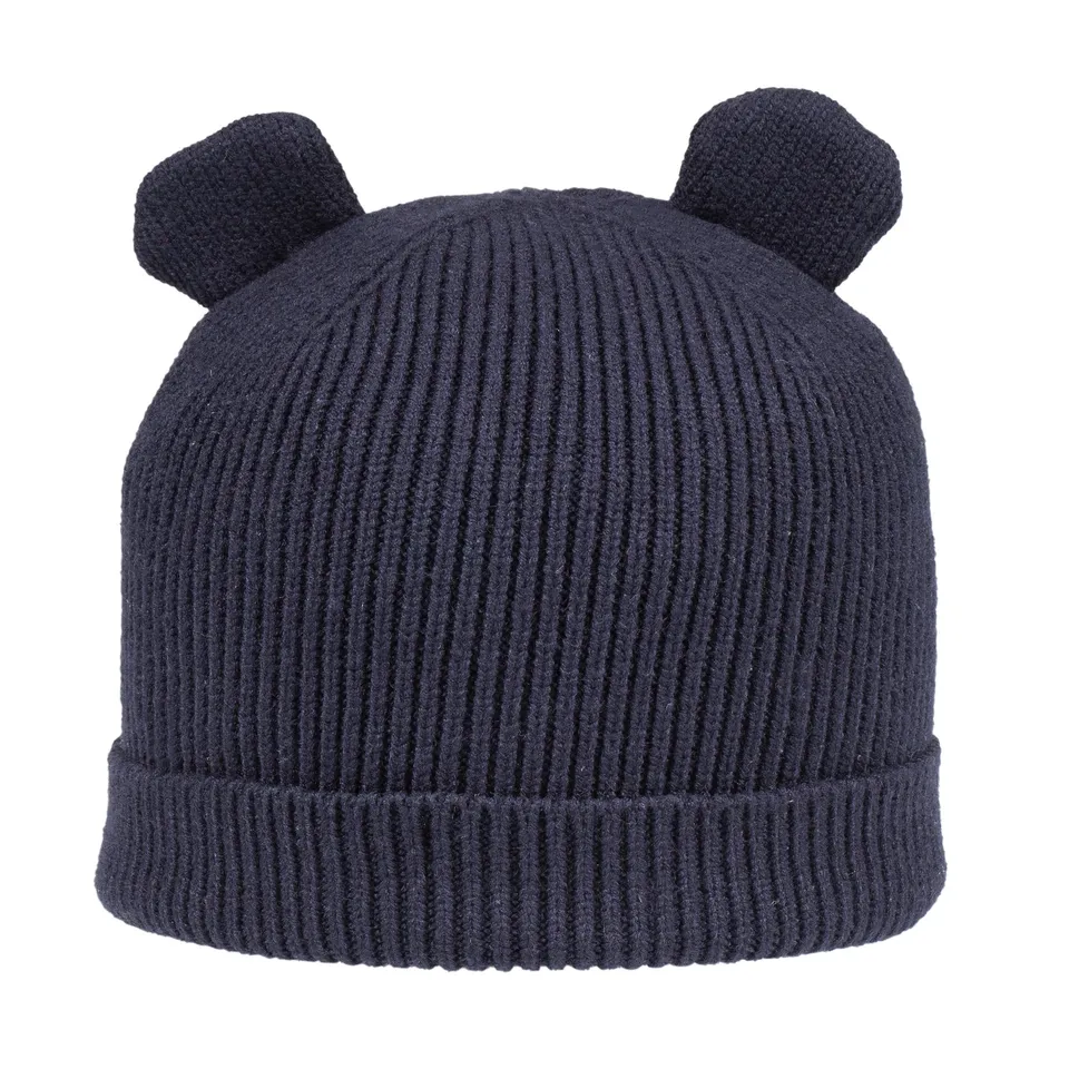 isotoner-bonnet-enfant-2-4-ans-oreilles-marine image 1