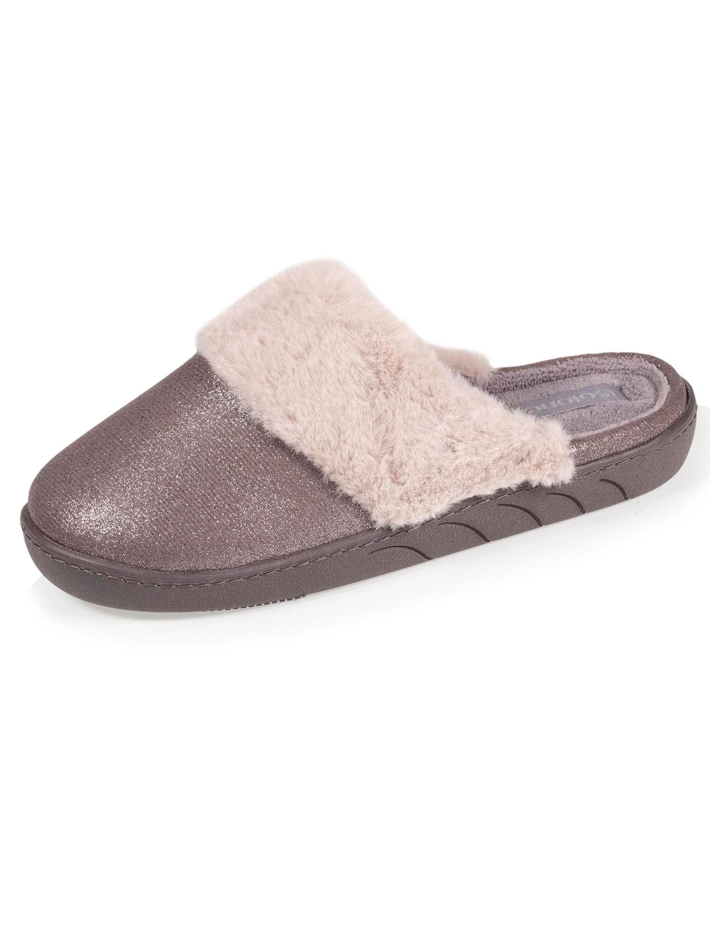 isotoner-chaussons-mules-junior-gris-iris image 6