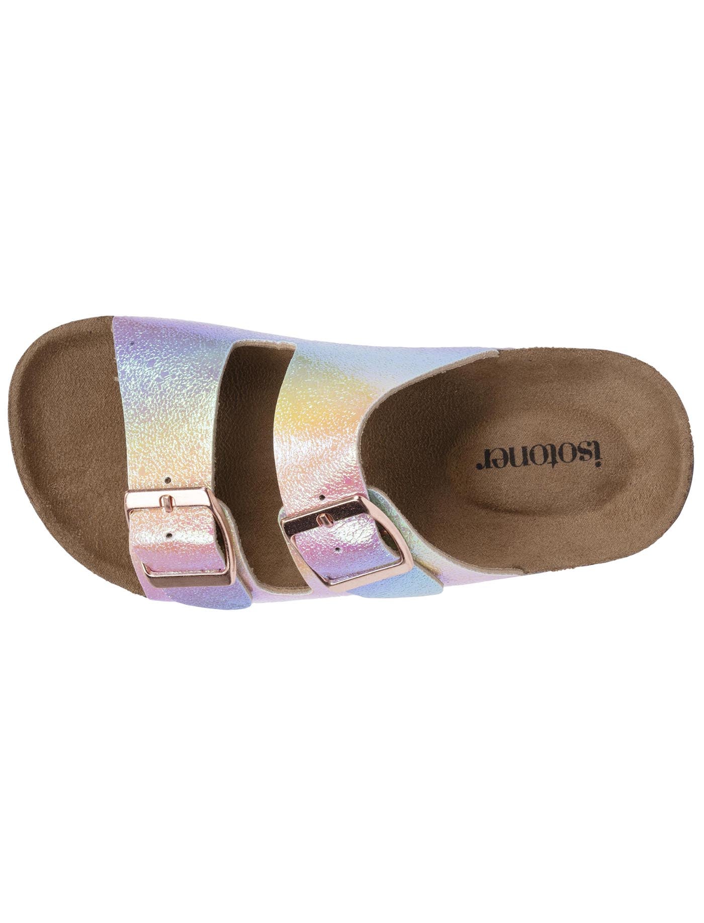isotoner-mules-sandales-enfant-double-bride-multico image 7