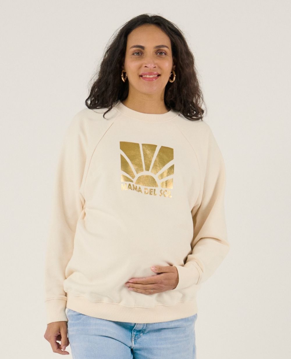 cache-c-ur-sunny-sweat-d-allaitement-ecru image 1