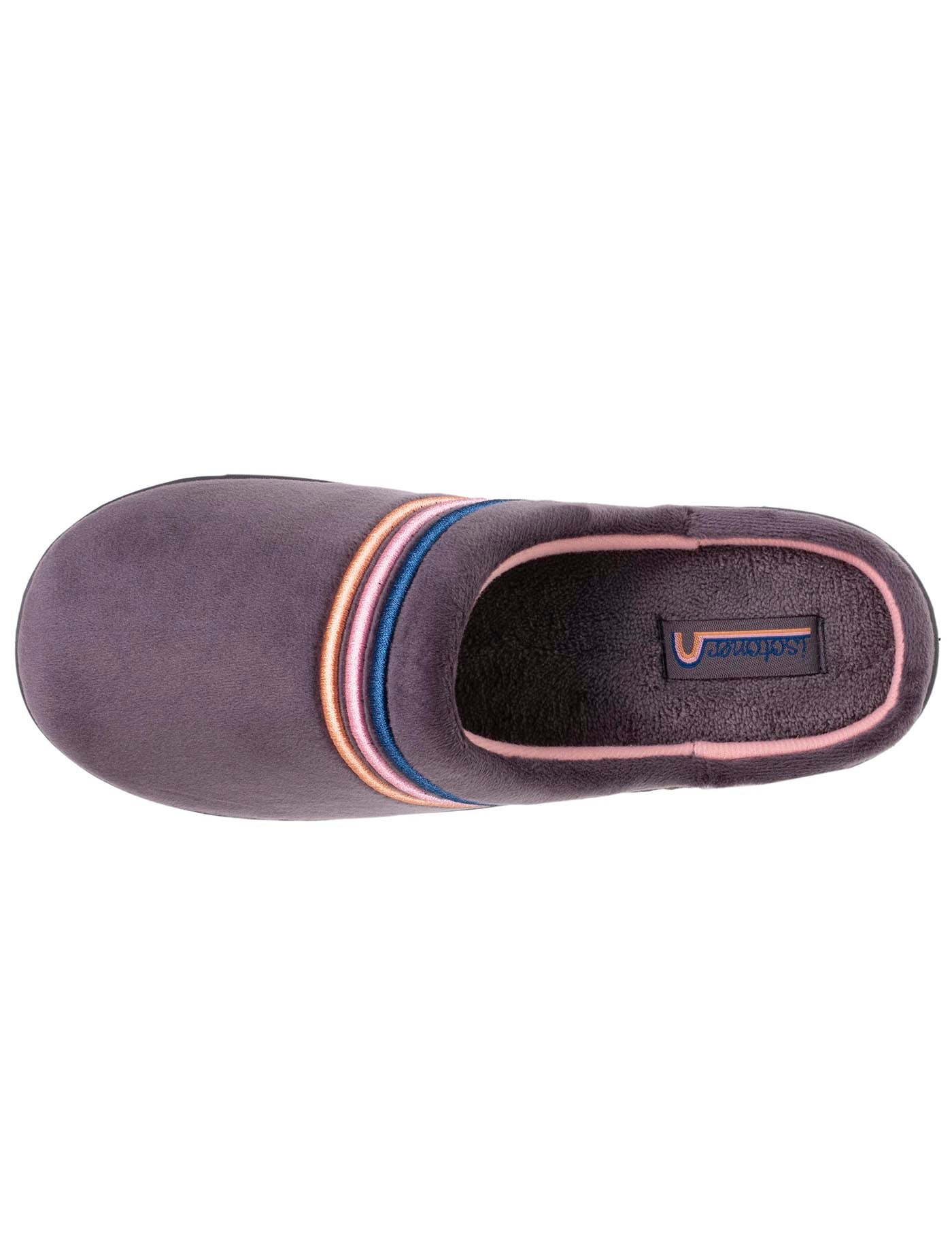 isotoner-chaussons-mules-junior-arc-en-ciel-velours image 7