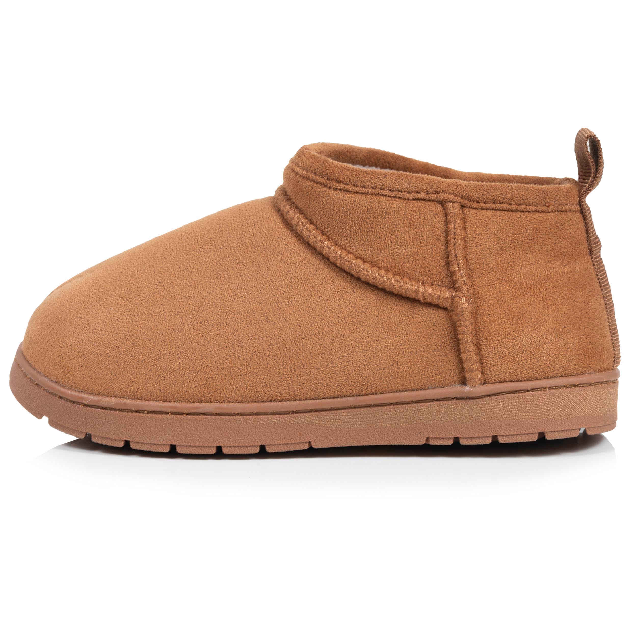 isotoner-chaussons-bottillons-enfant-camel-mixte image 3