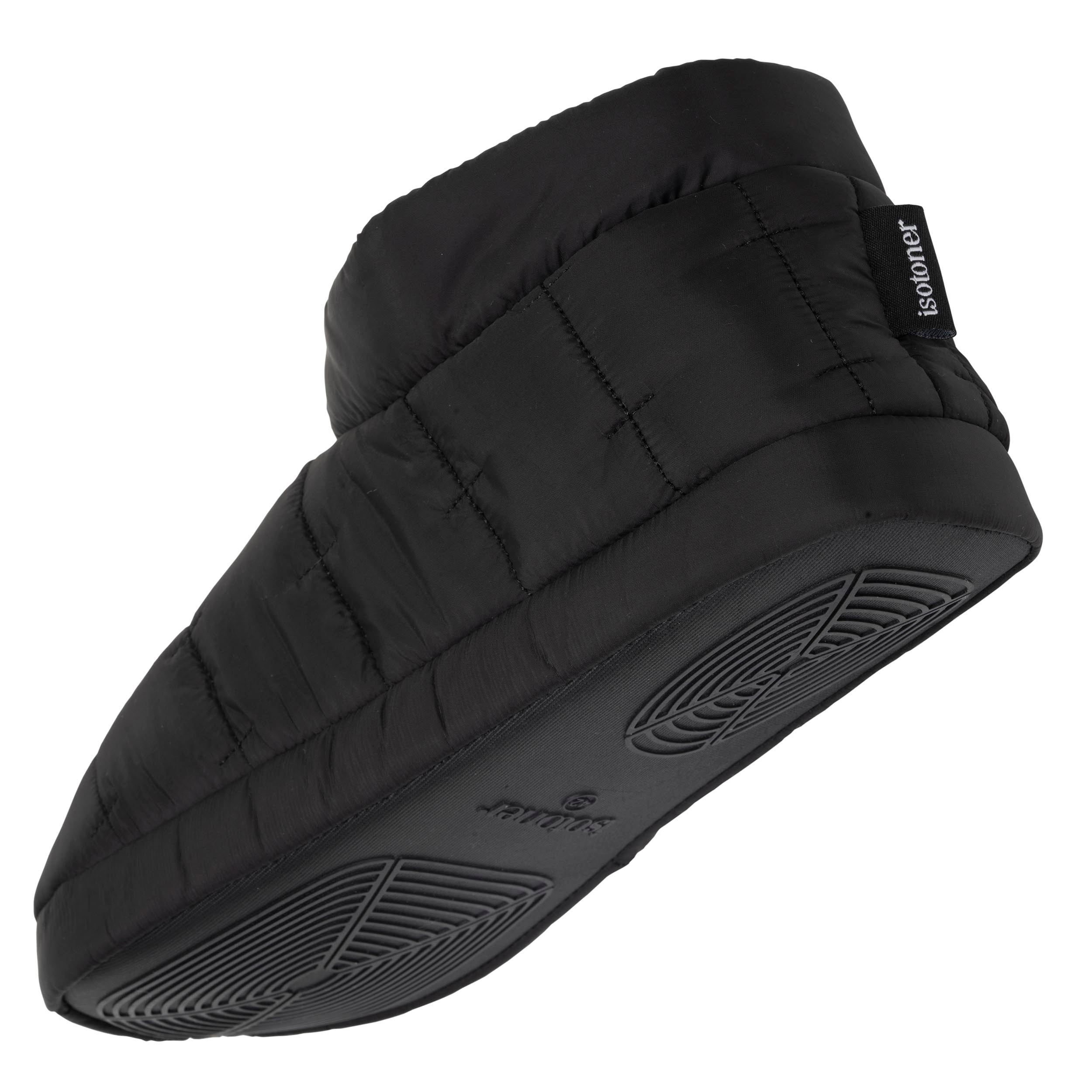 isotoner-chaussons-bottillons-homme-noir-matelass image 5