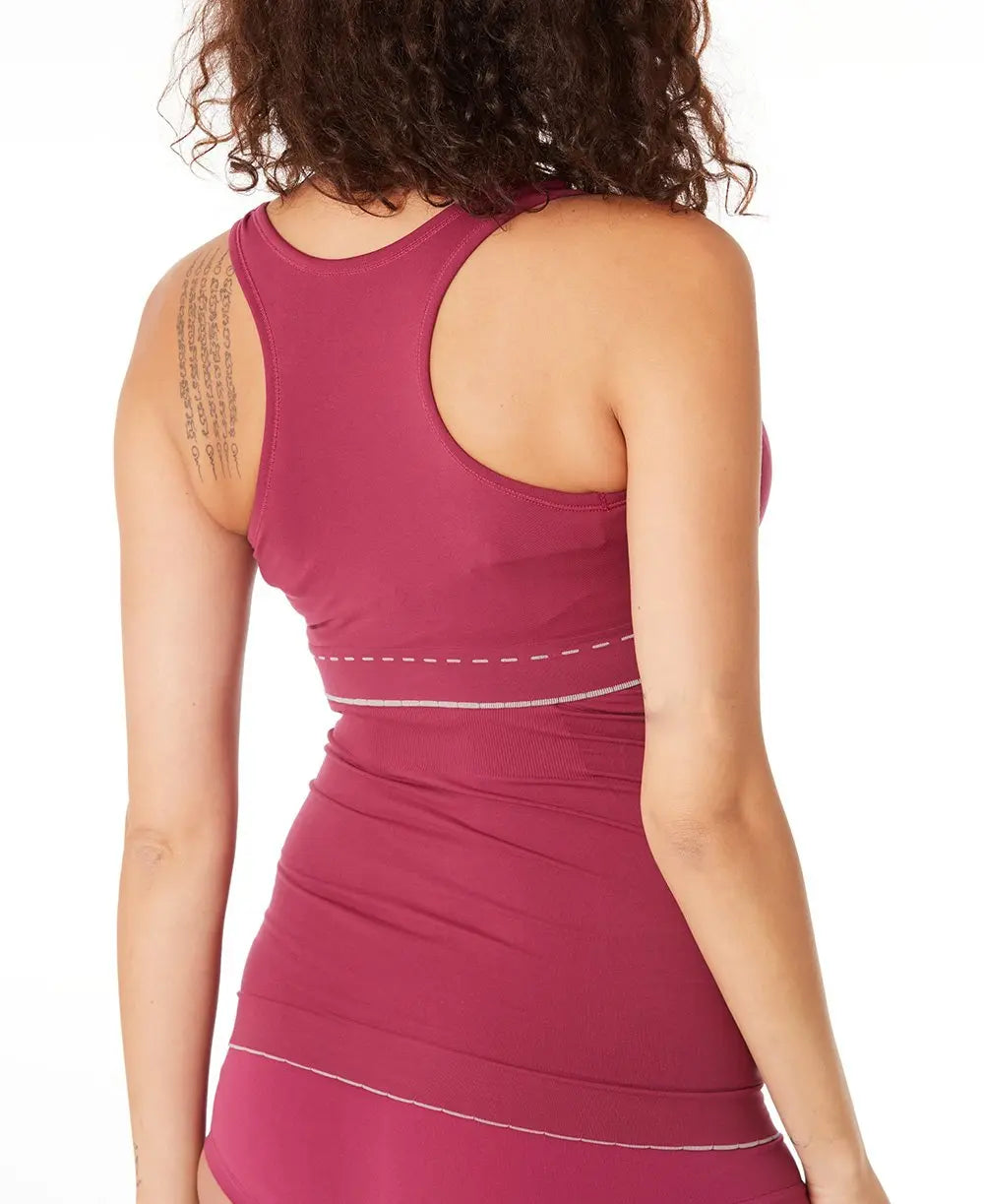 cache-c-ur-illusion-top-grossesse-et-allaitement-sans-couture-cassis image 4