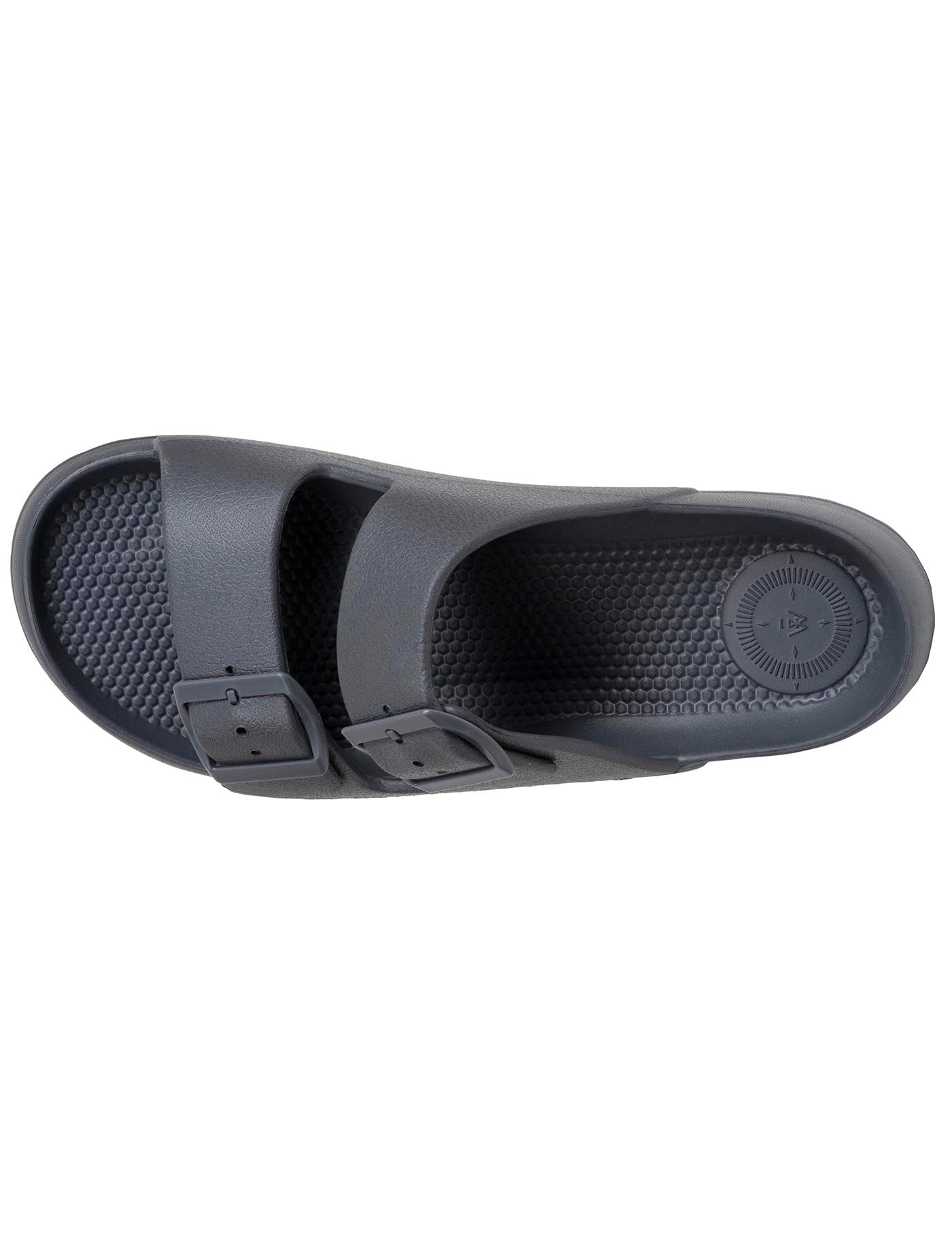 isotoner-mules-claquettes-homme-ajustables-gris image 7