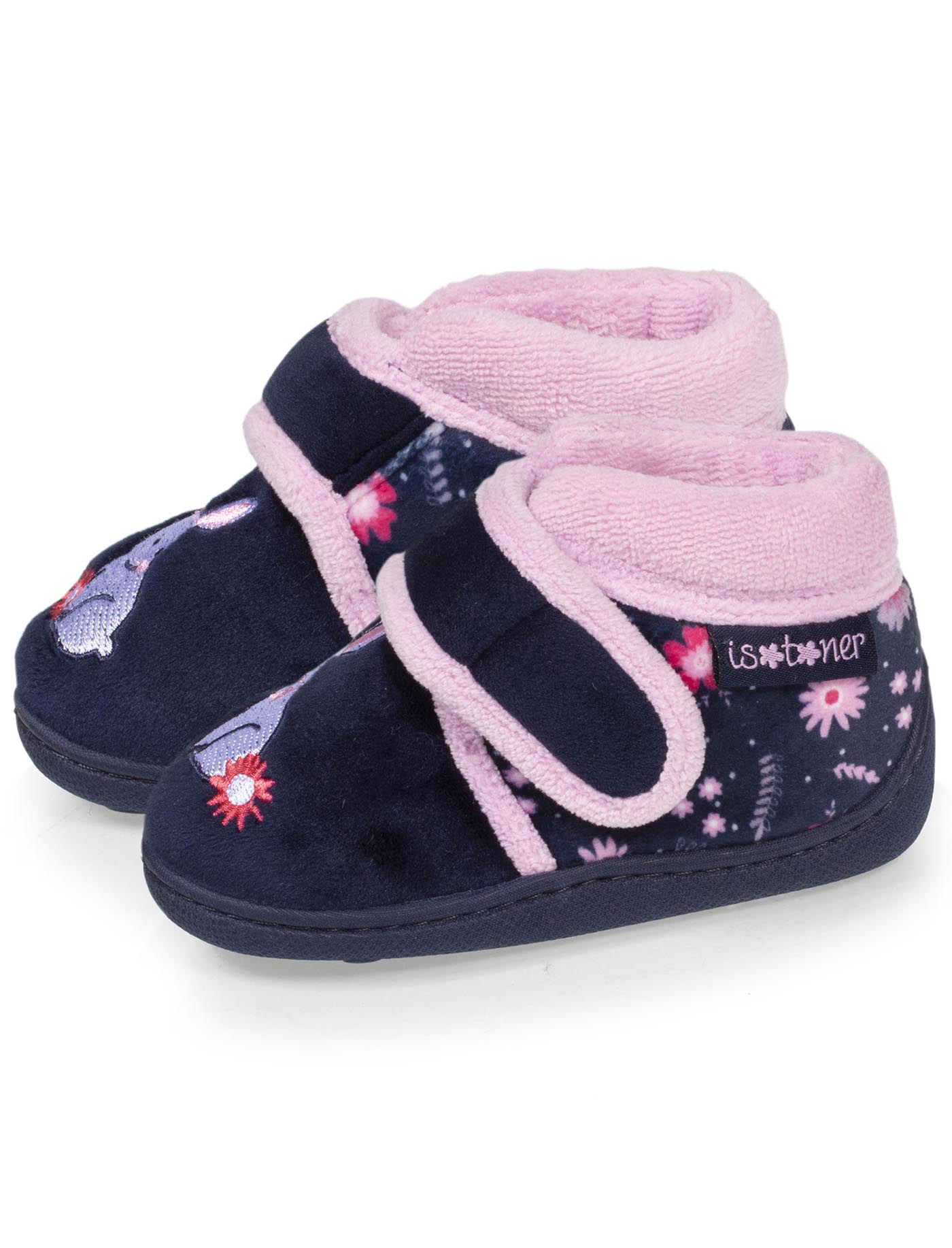 isotoner-chaussons-bottillons-scratch-b-b-lapin-marine image 6