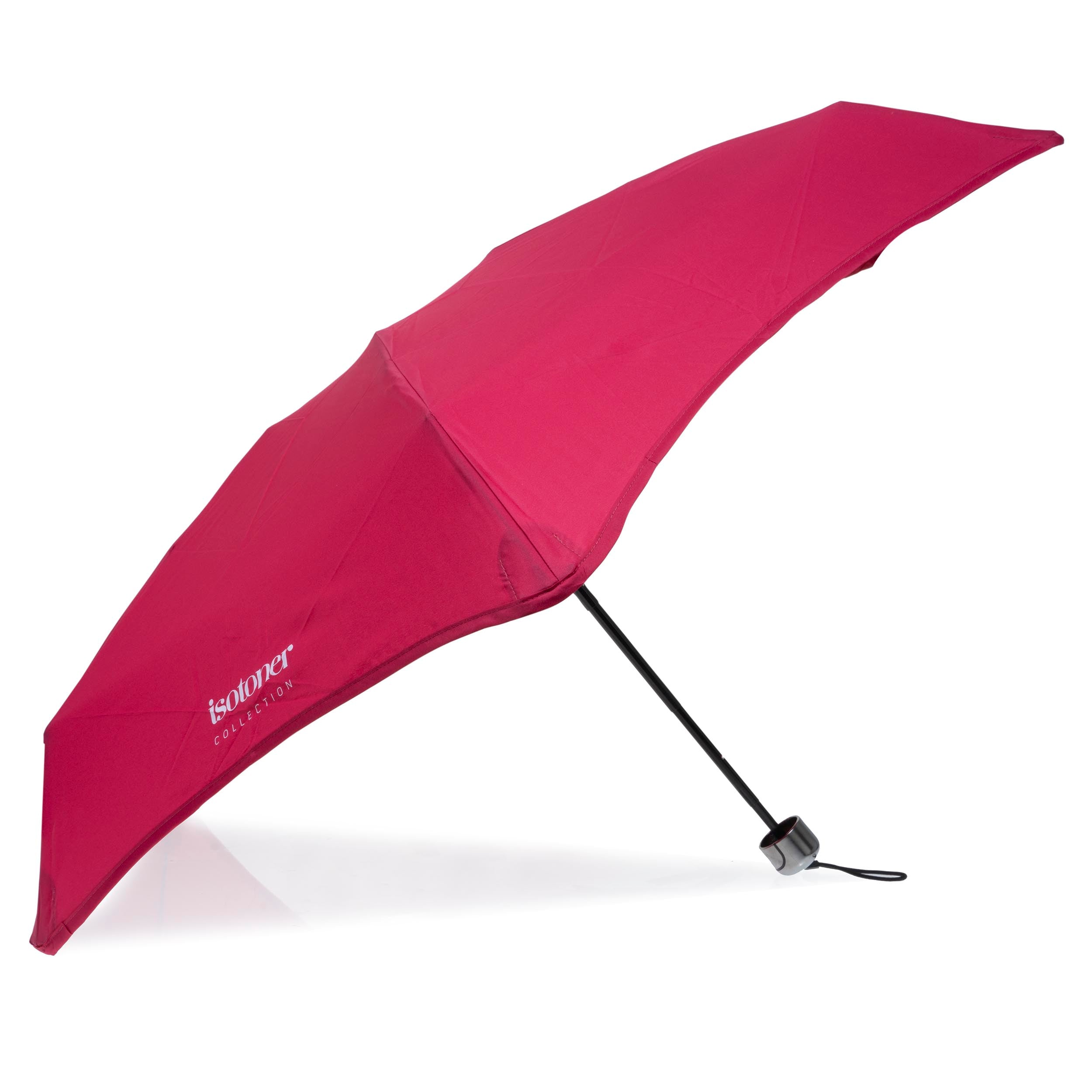 isotoner-parapluie-mini-x-tra-solide-17-5-cm-framboise image 2