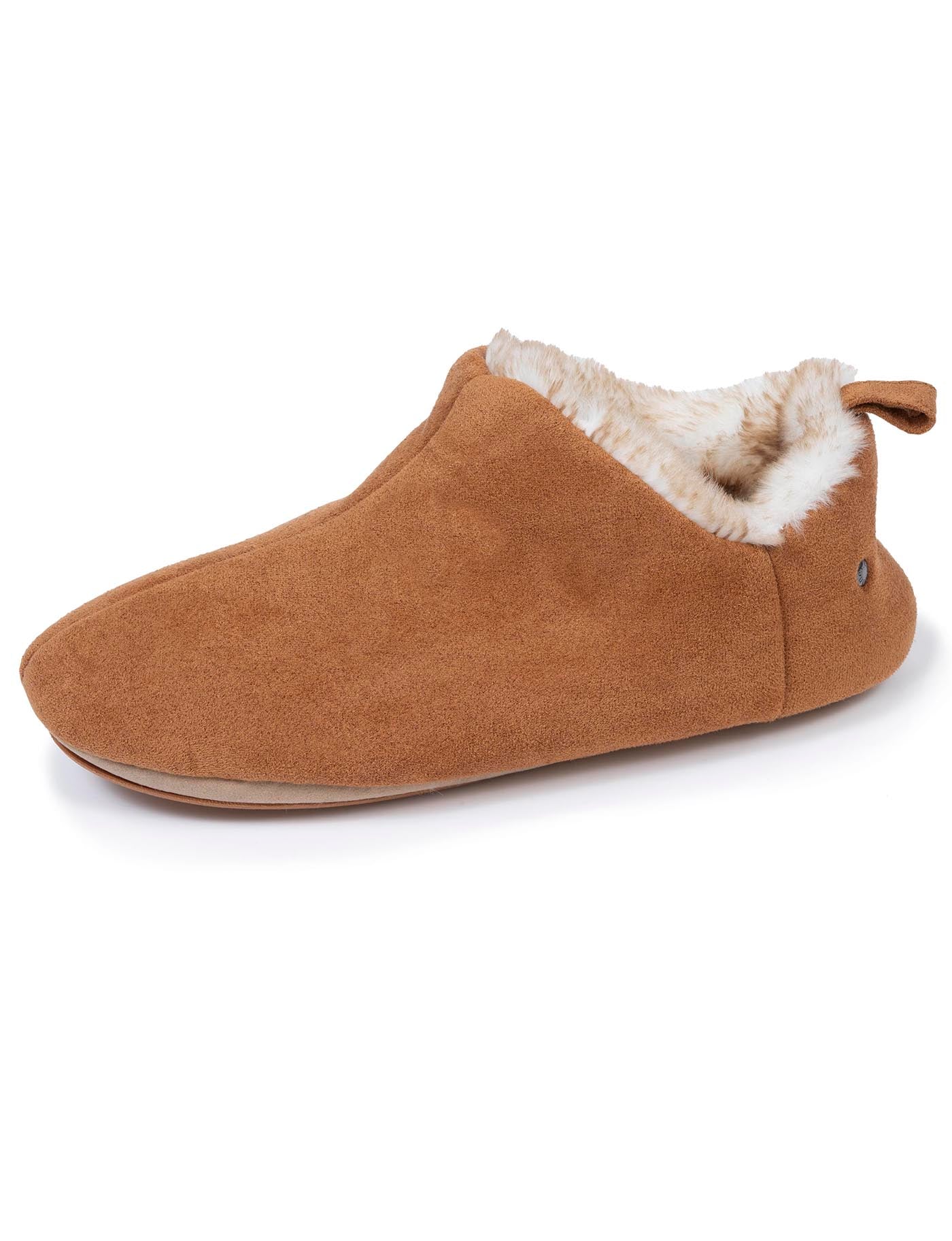 isotoner-chaussons-bottillons-bas-femme-camel image 6