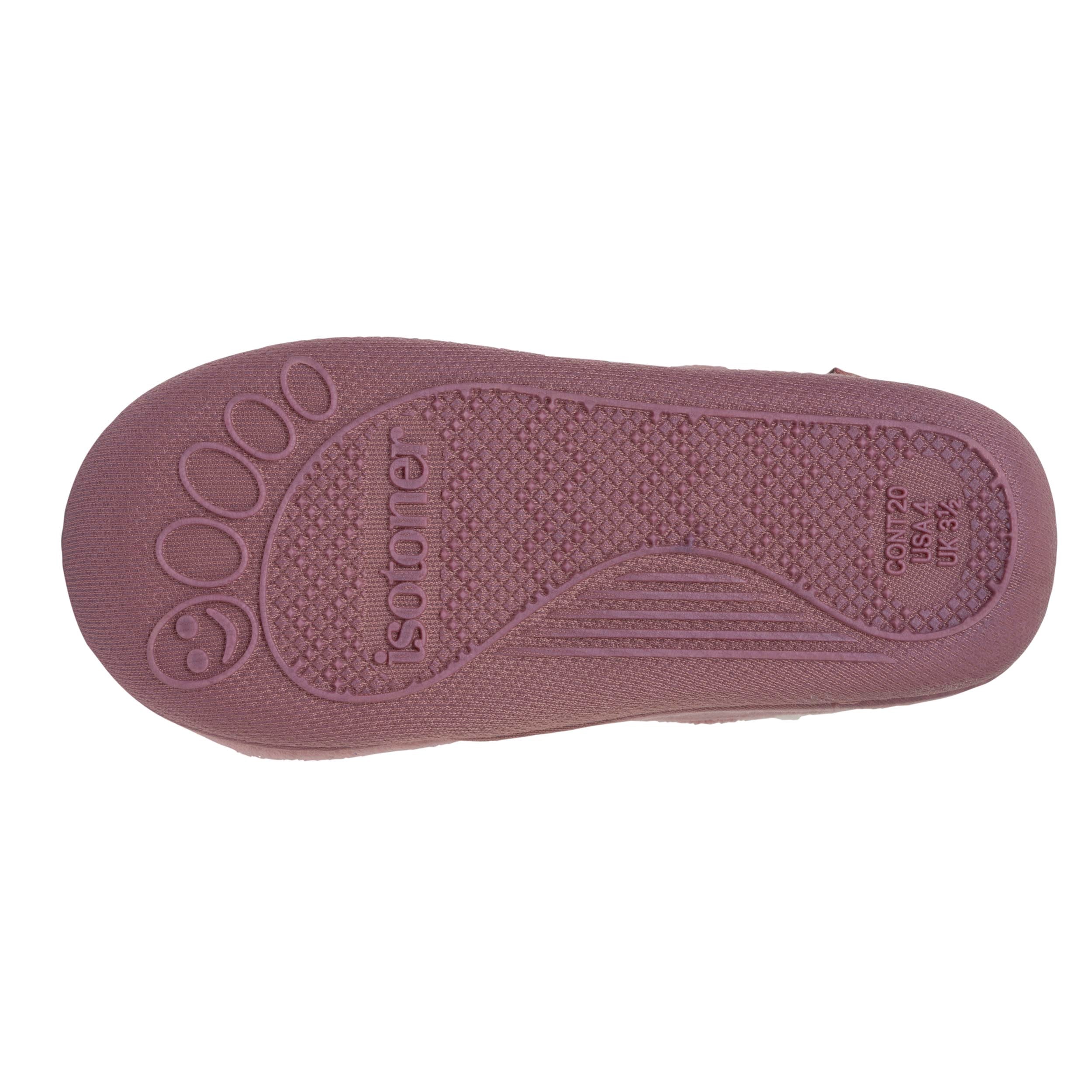 isotoner-chaussons-bottillons-zip-enfant-rose-chat image 4