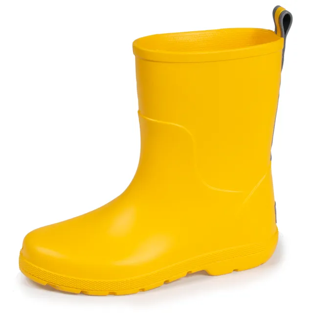 isotoner-bottes-de-pluie-junior-31-36-jaune-everywear image 1