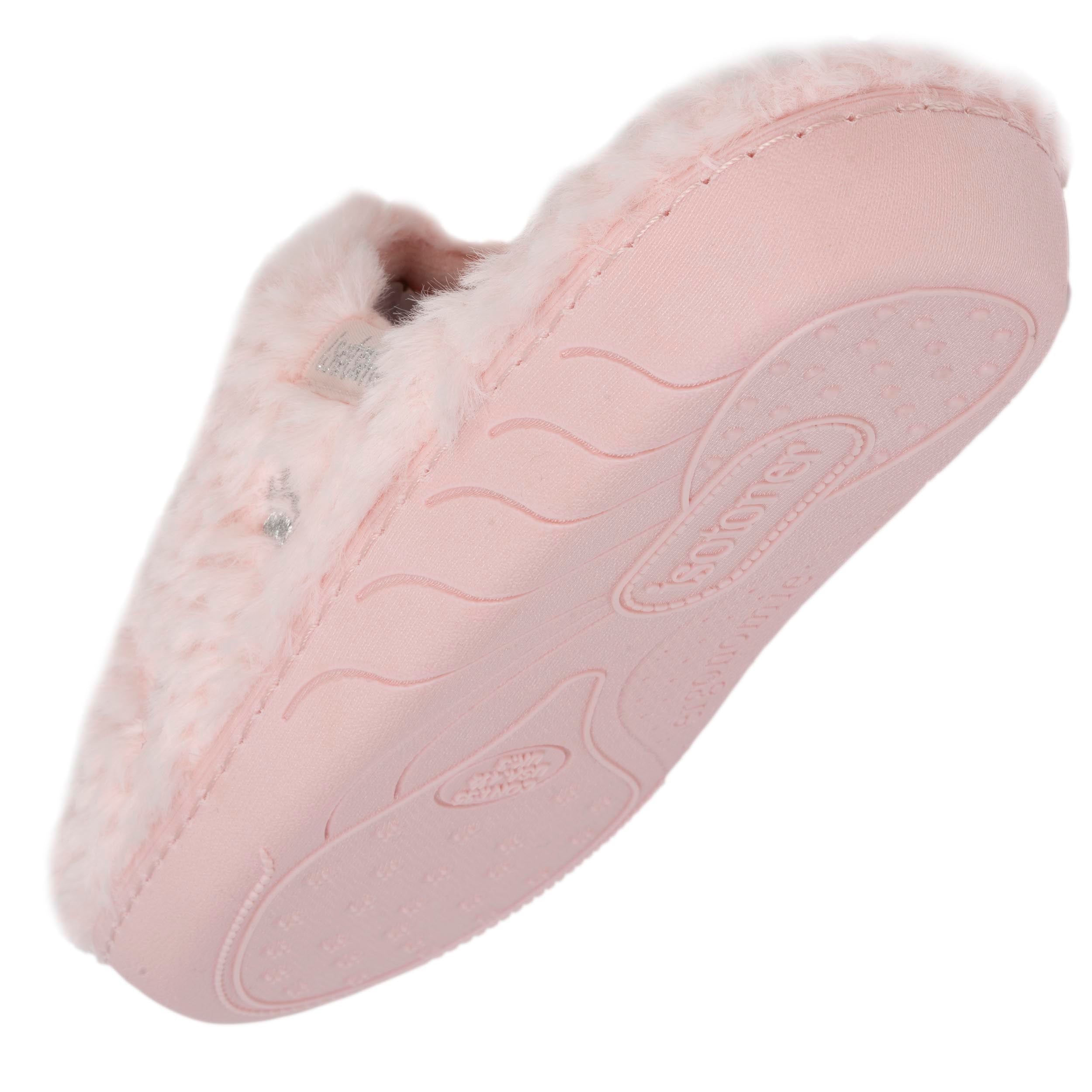 isotoner-chaussons-mules-junior-rose-chat image 5