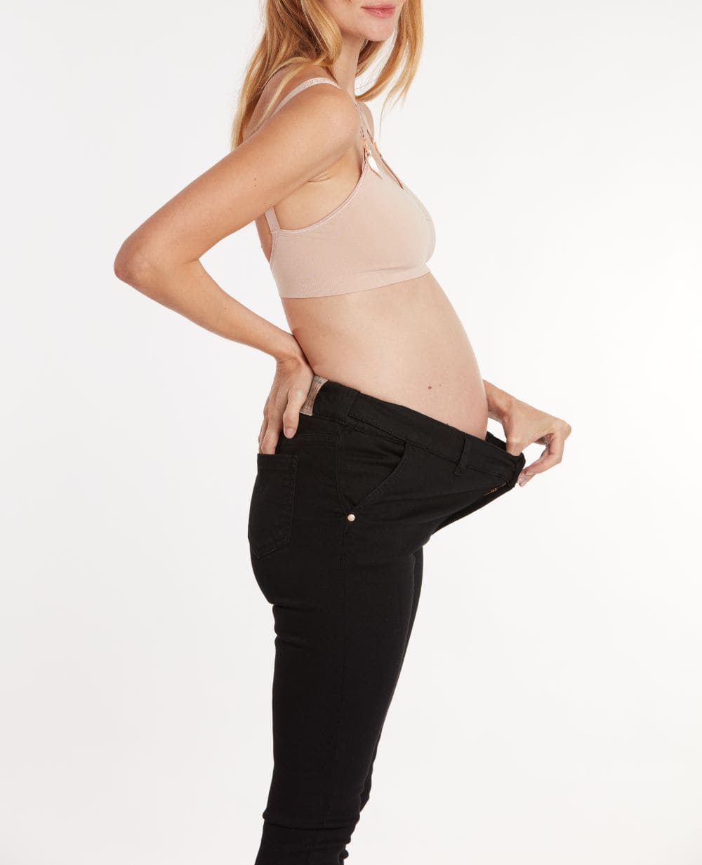 cache-c-ur-sharon-jean-de-grossesse-et-post-partum-slim-noir image 8