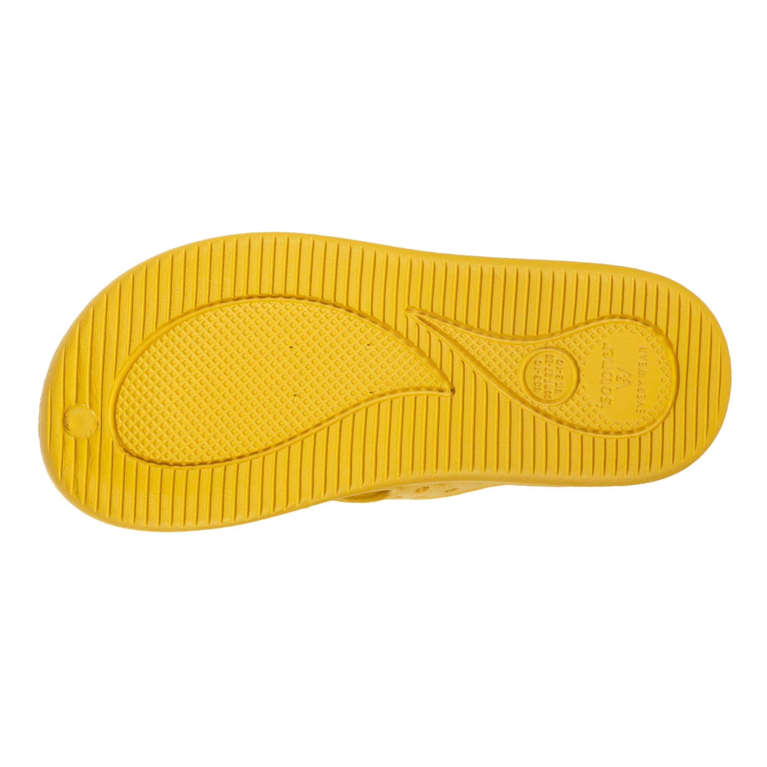 isotoner-mules-sabots-enfant-jaune-everywear image 4