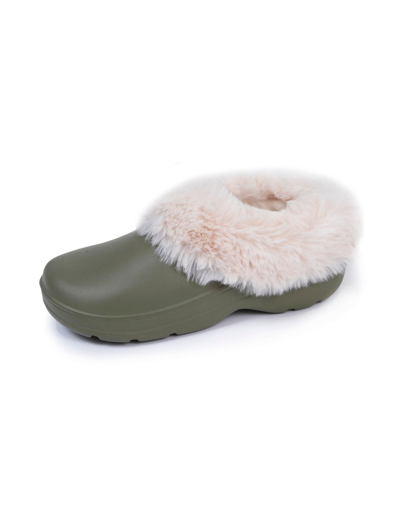 isotoner-sabots-de-jardin-femme-fourr-s-kaki-everywear-amovible image 6