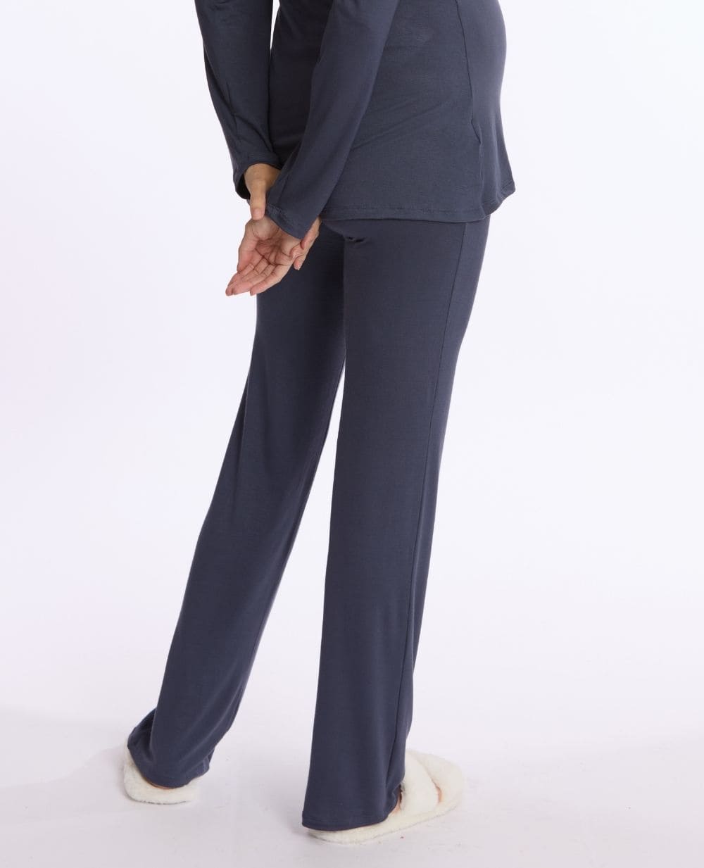 cache-c-ur-pantalon-de-maternit-louna-bleu-nuit image 3