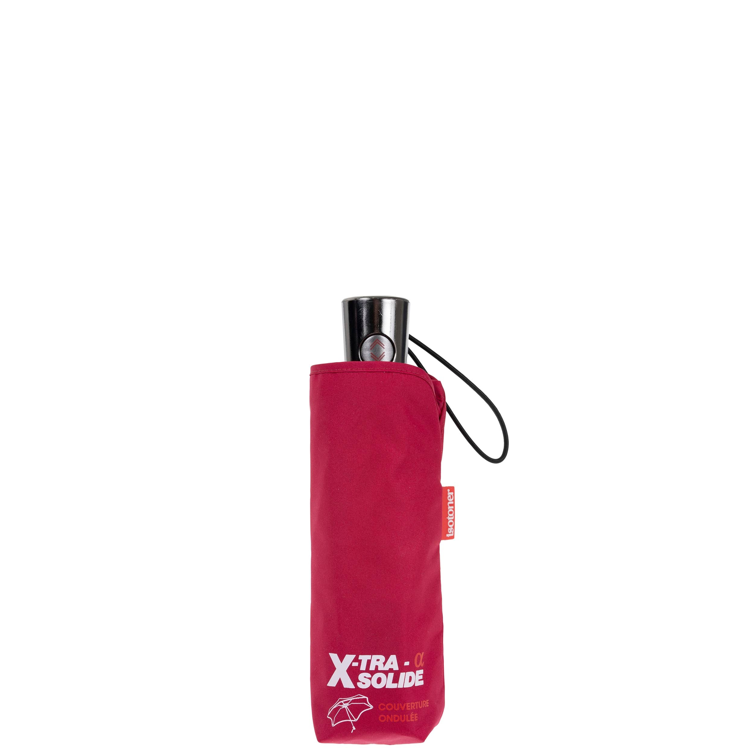 isotoner-parapluie-x-tra-solide-23-cm-framboise image 4