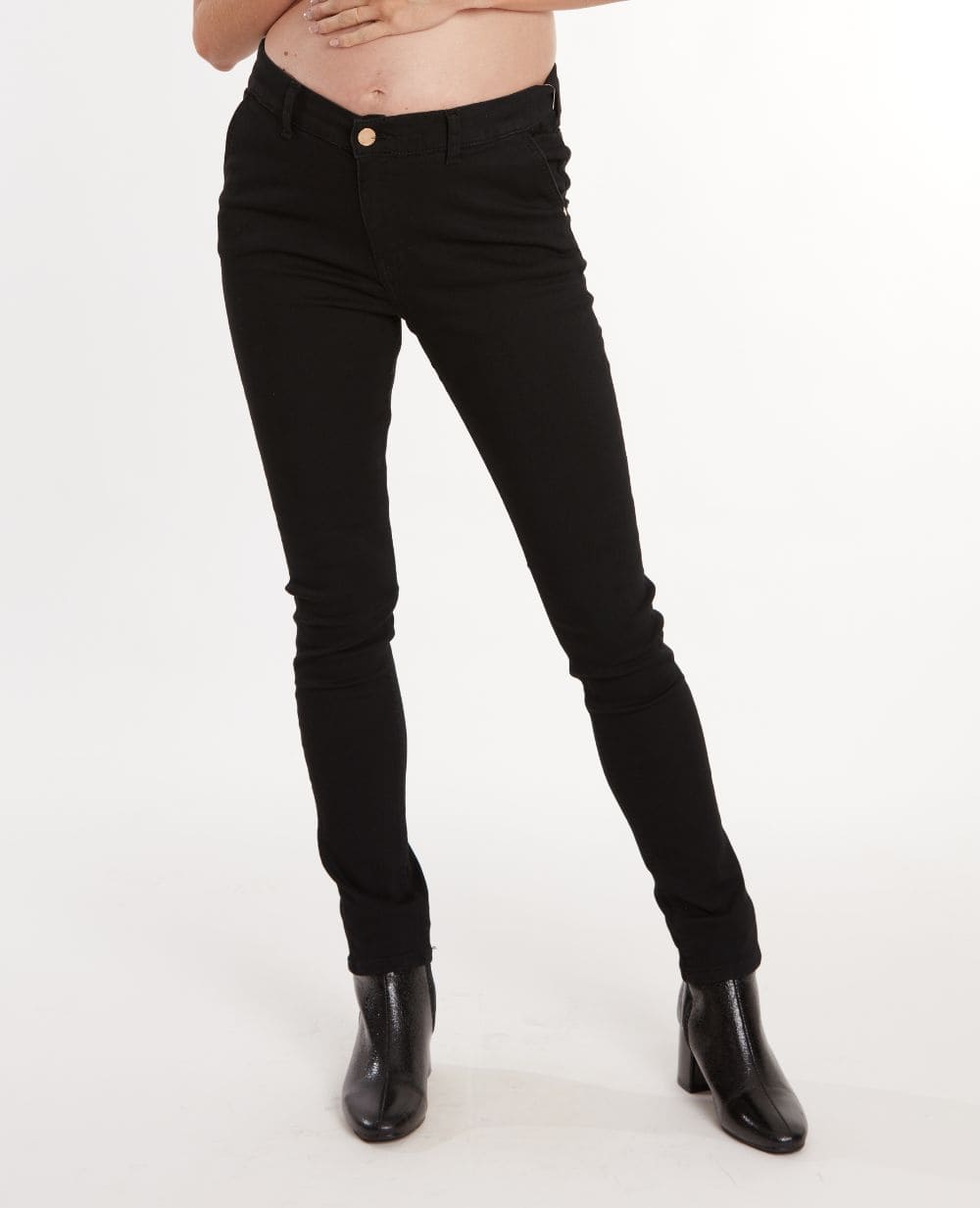 cache-c-ur-sharon-jean-de-grossesse-et-post-partum-slim-noir image 6