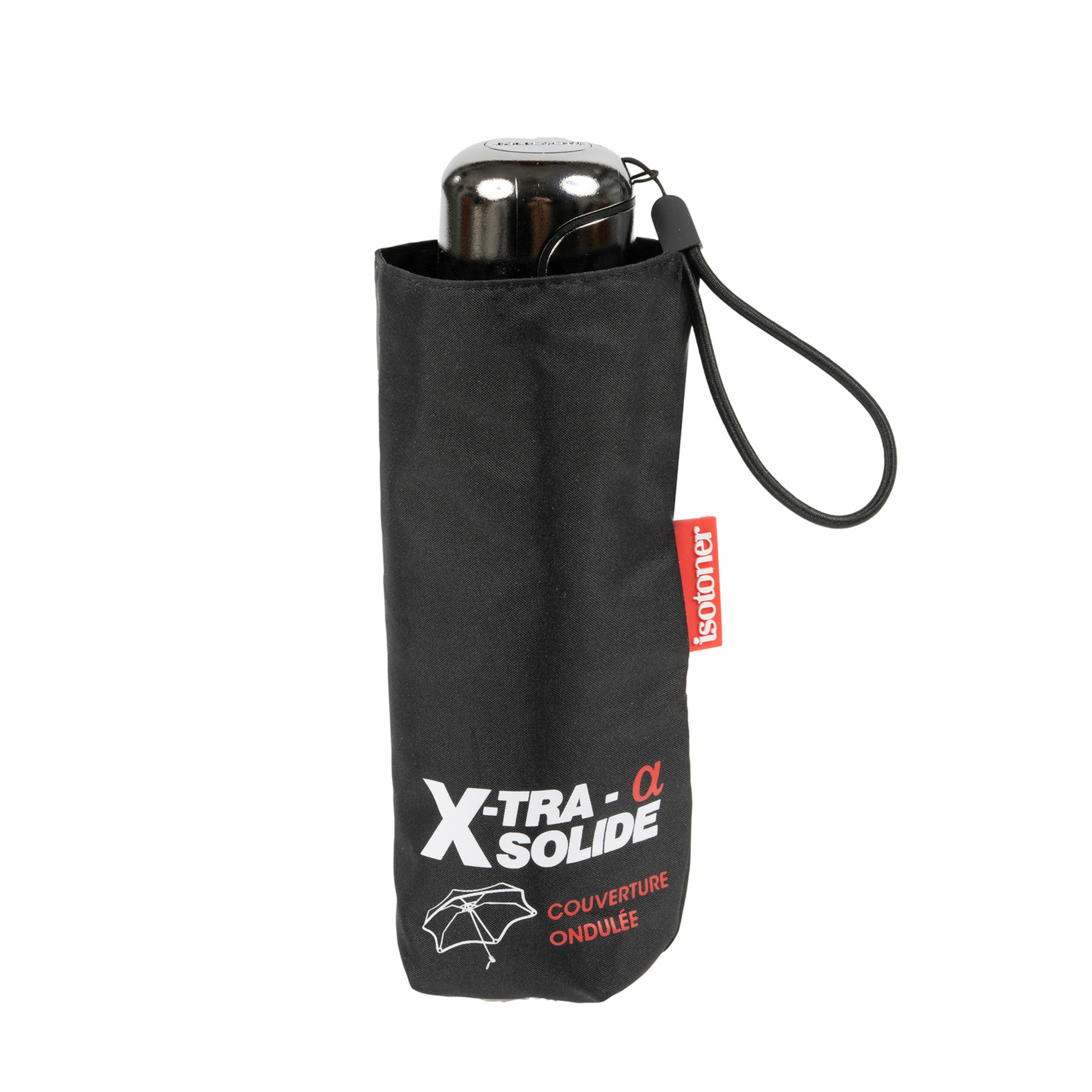 isotoner-parapluie-x-tra-solide-alpha-17-5-cm-noir image 4
