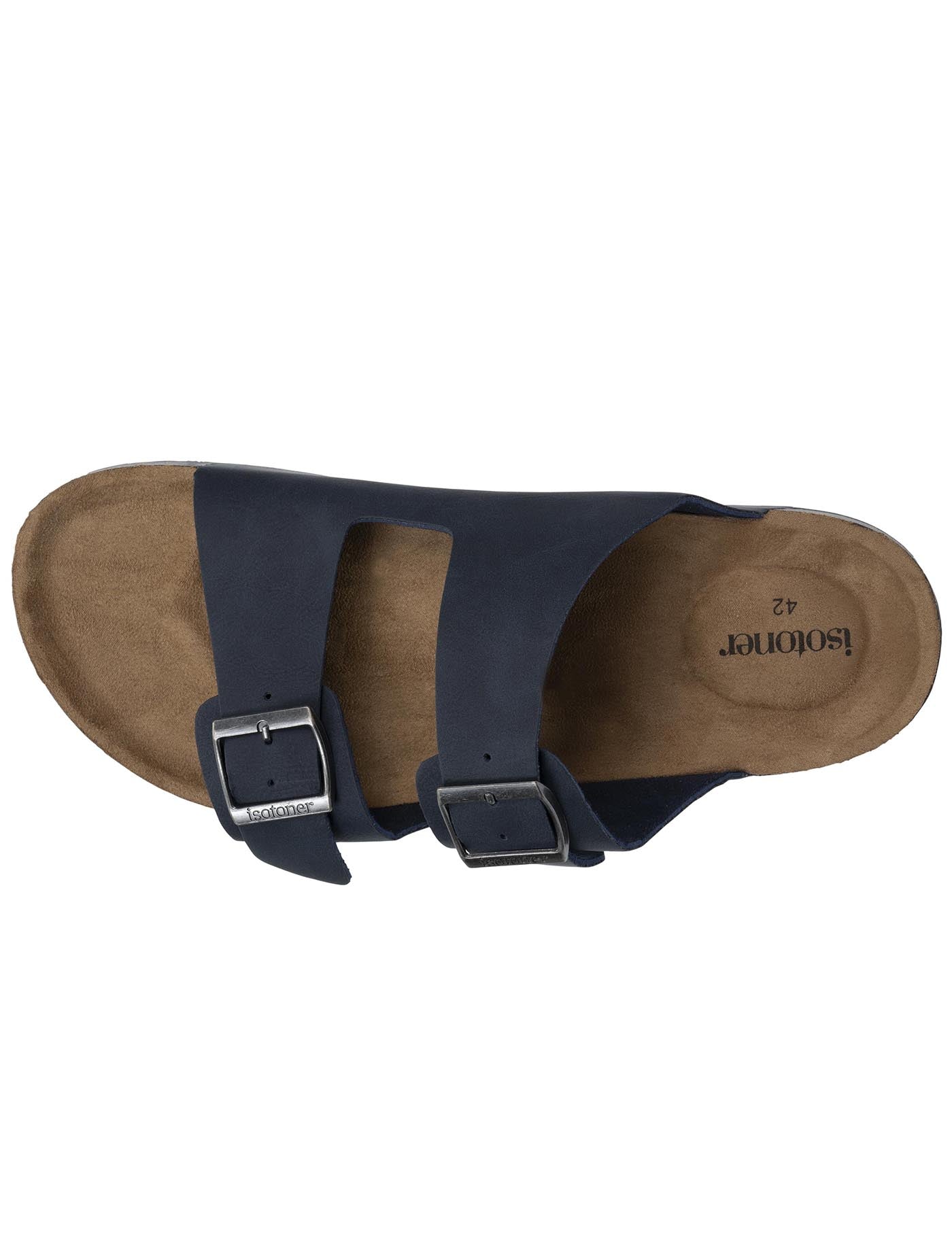 isotoner-mules-sandales-homme-double-bride-marine image 7