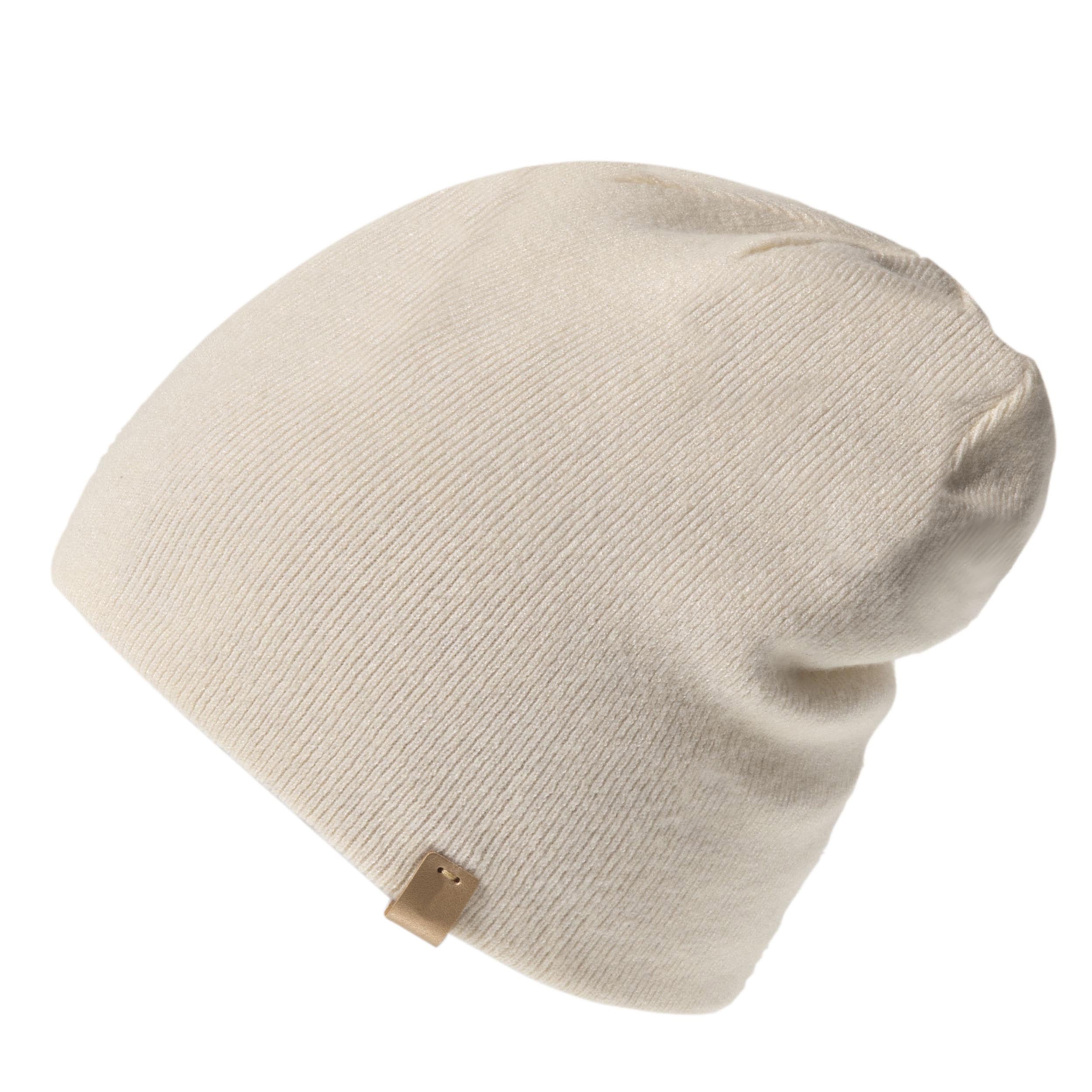isotoner-bonnet-femme-ultra-doux-beige-cr-me-maille-soft-touch image 1