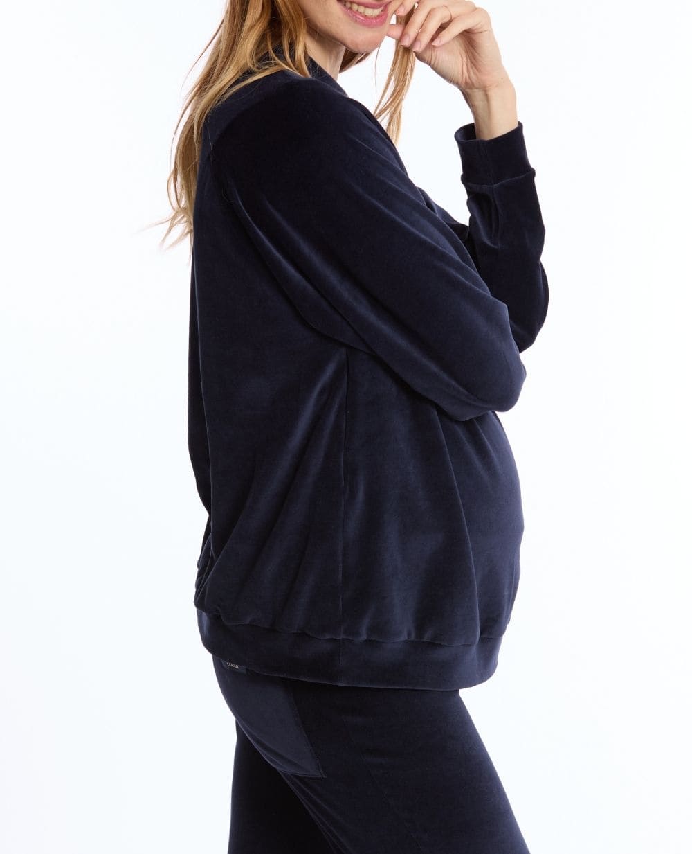 cache-c-ur-sweat-de-grossesse-et-d-allaitement-enzo-marine image 4