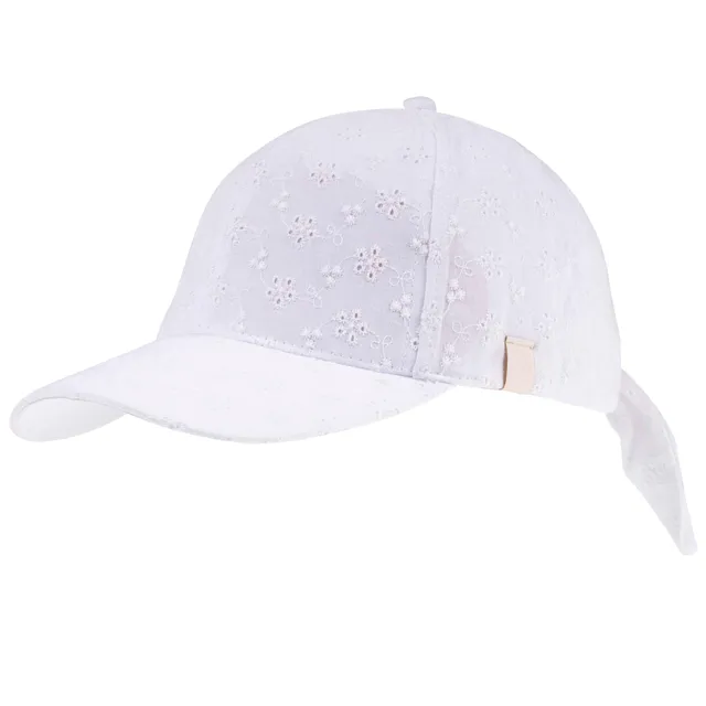 isotoner-casquette-femme-ajustable-broderie-blanche image 1