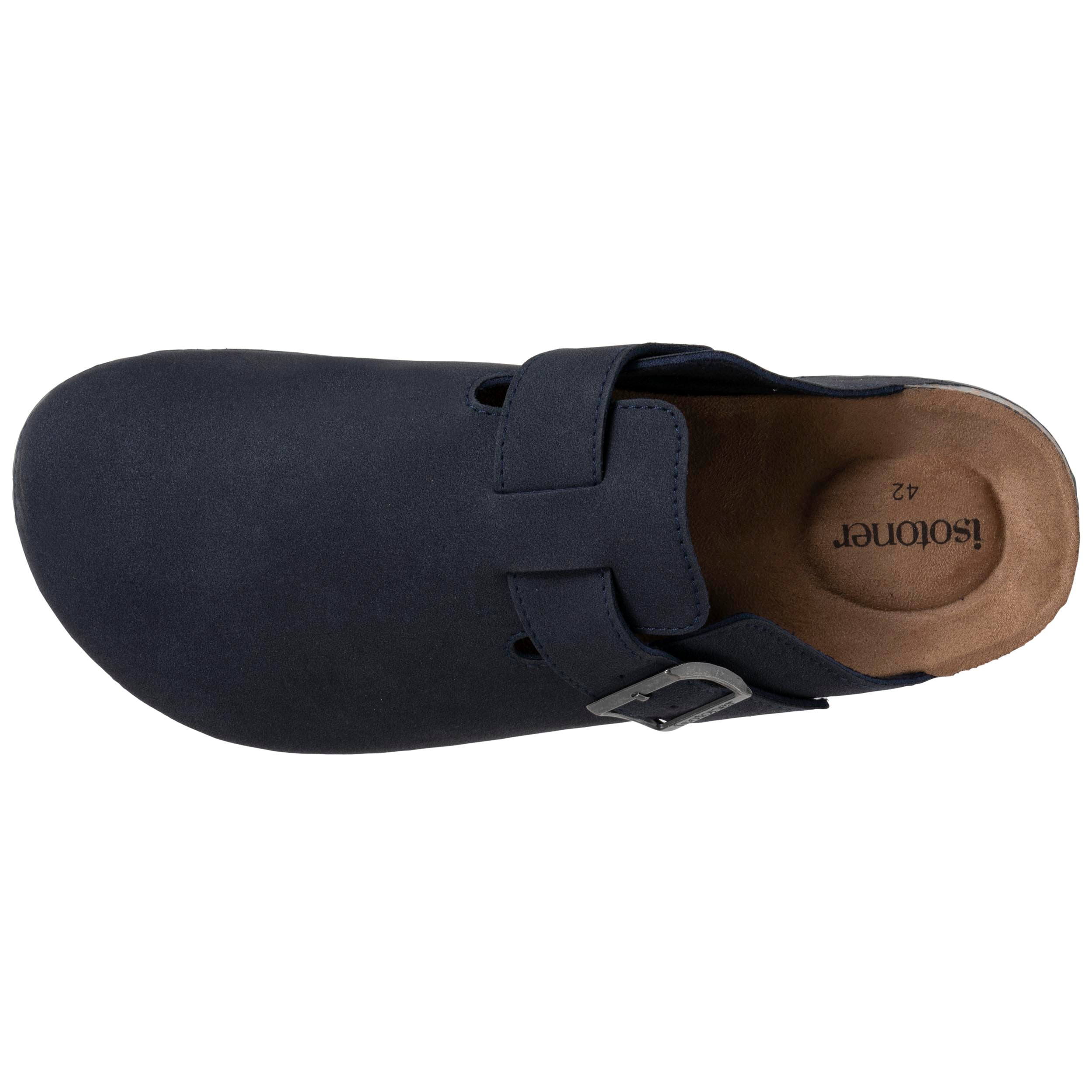 isotoner-mules-sabots-homme-marine image 3