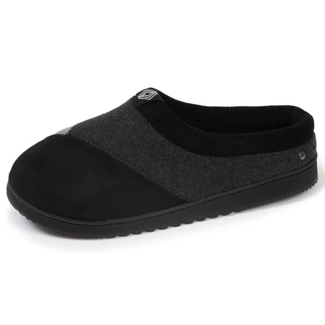 isotoner-chaussons-mules-homme-d-grad-gris image 1