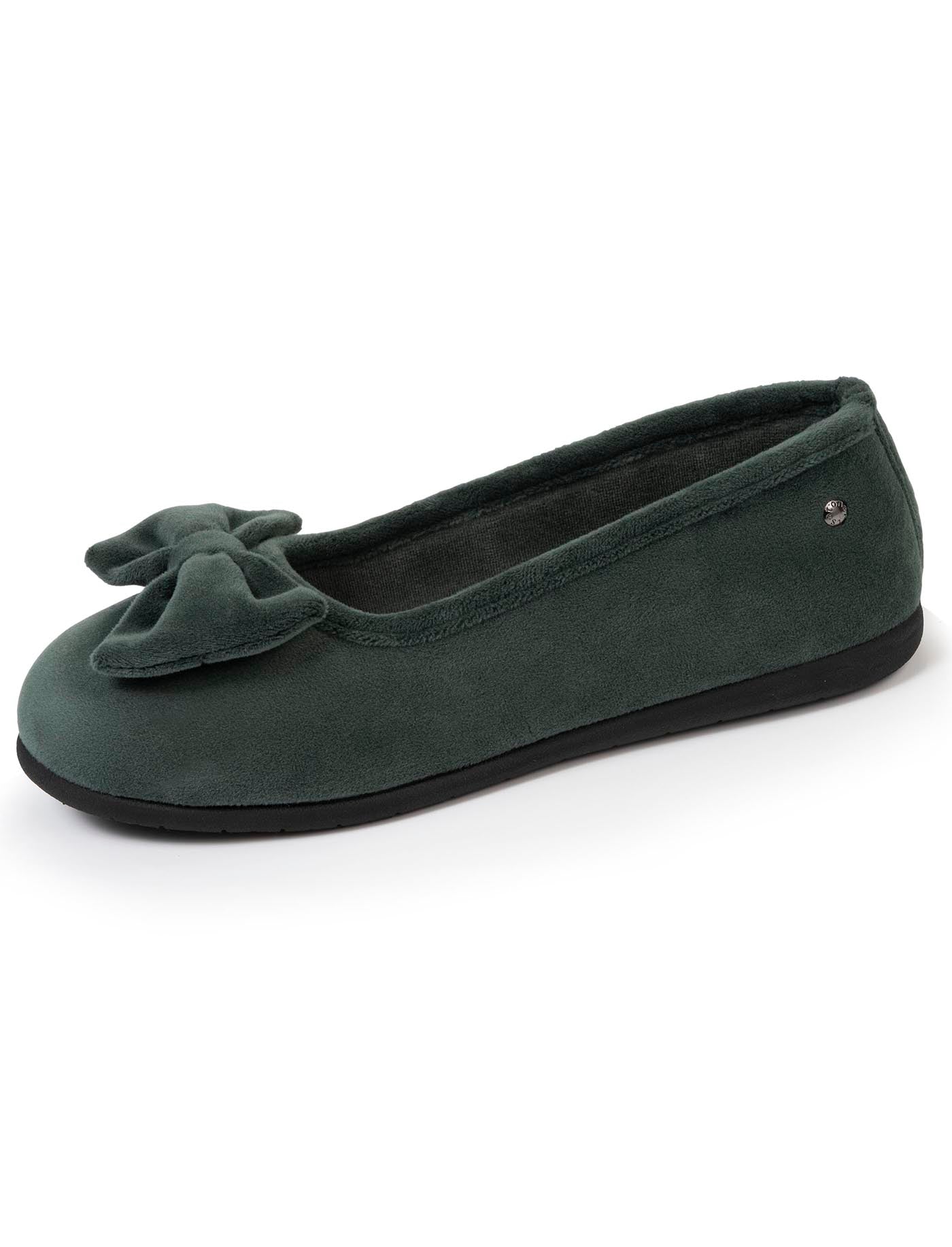 isotoner-chaussons-ballerines-confort-femme-sauge-everywear image 6