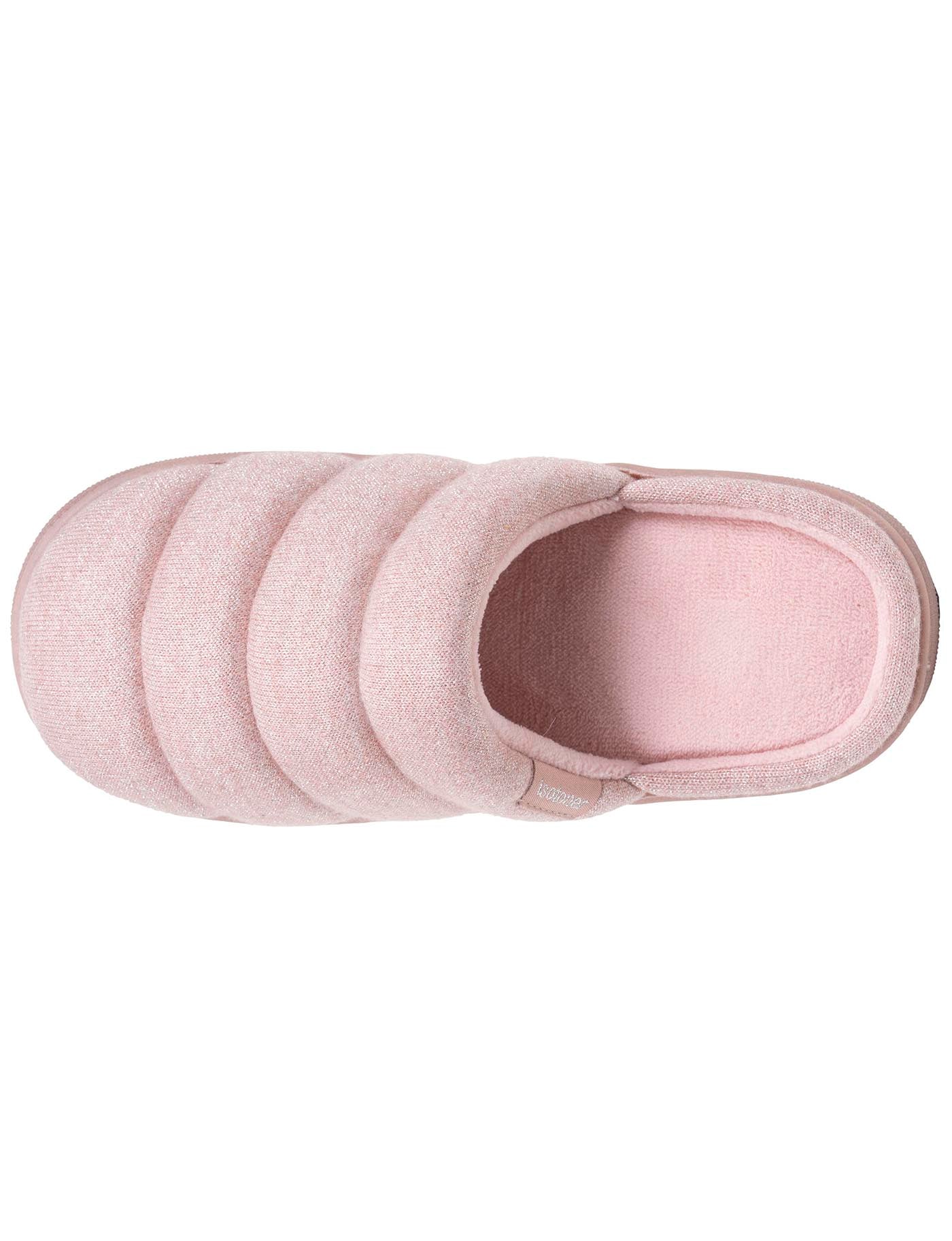 isotoner-chaussons-mules-femme-bloup-blush-maille-m-tallis-e image 7