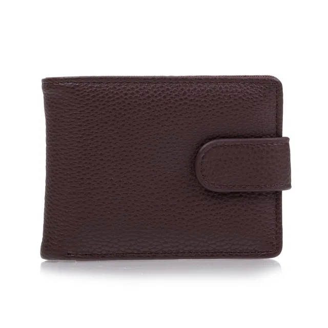 isotoner-portefeuille-rabat-avec-patte-homme-marron image 1