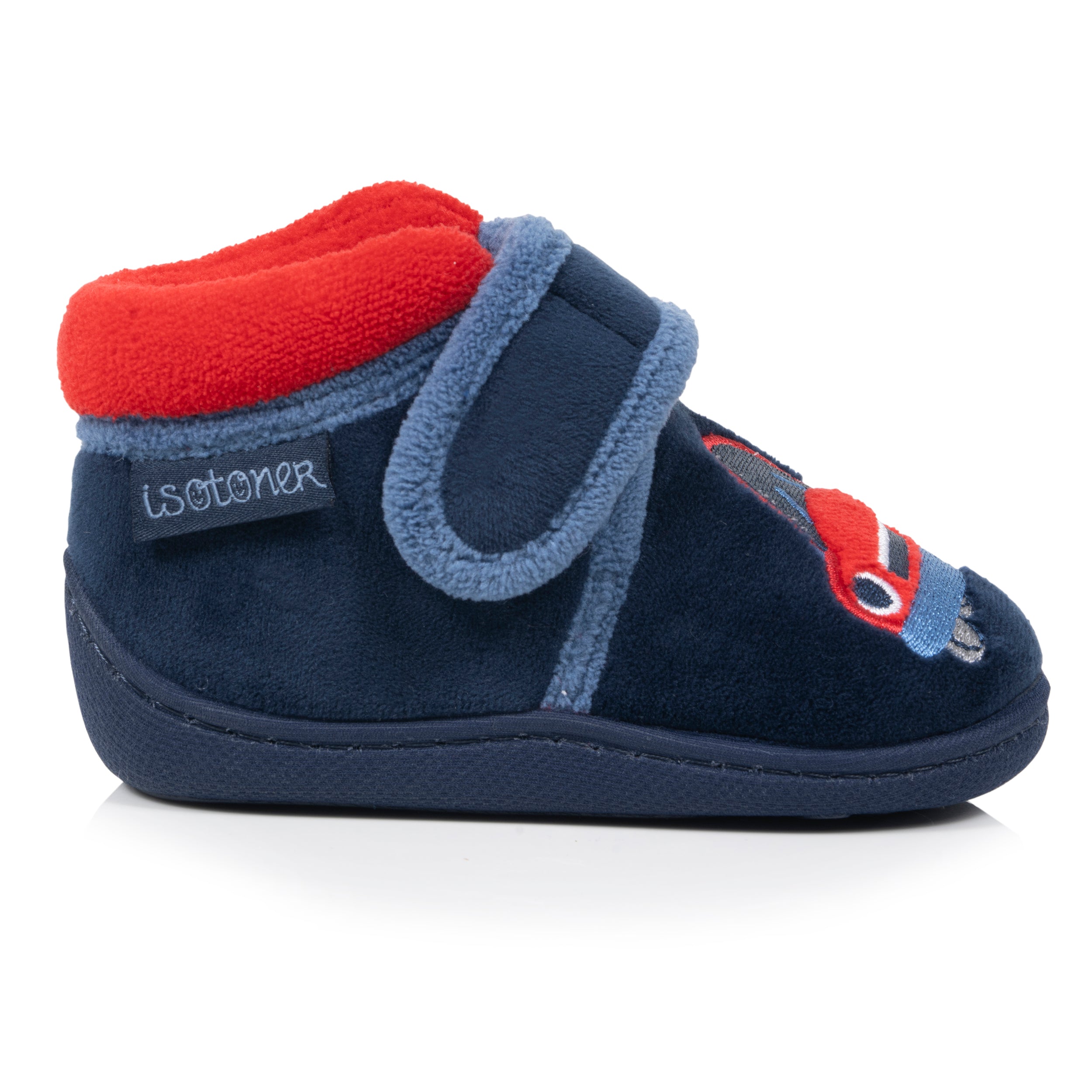 isotoner-chaussons-bottillons-scratch-b-b-marine image 8