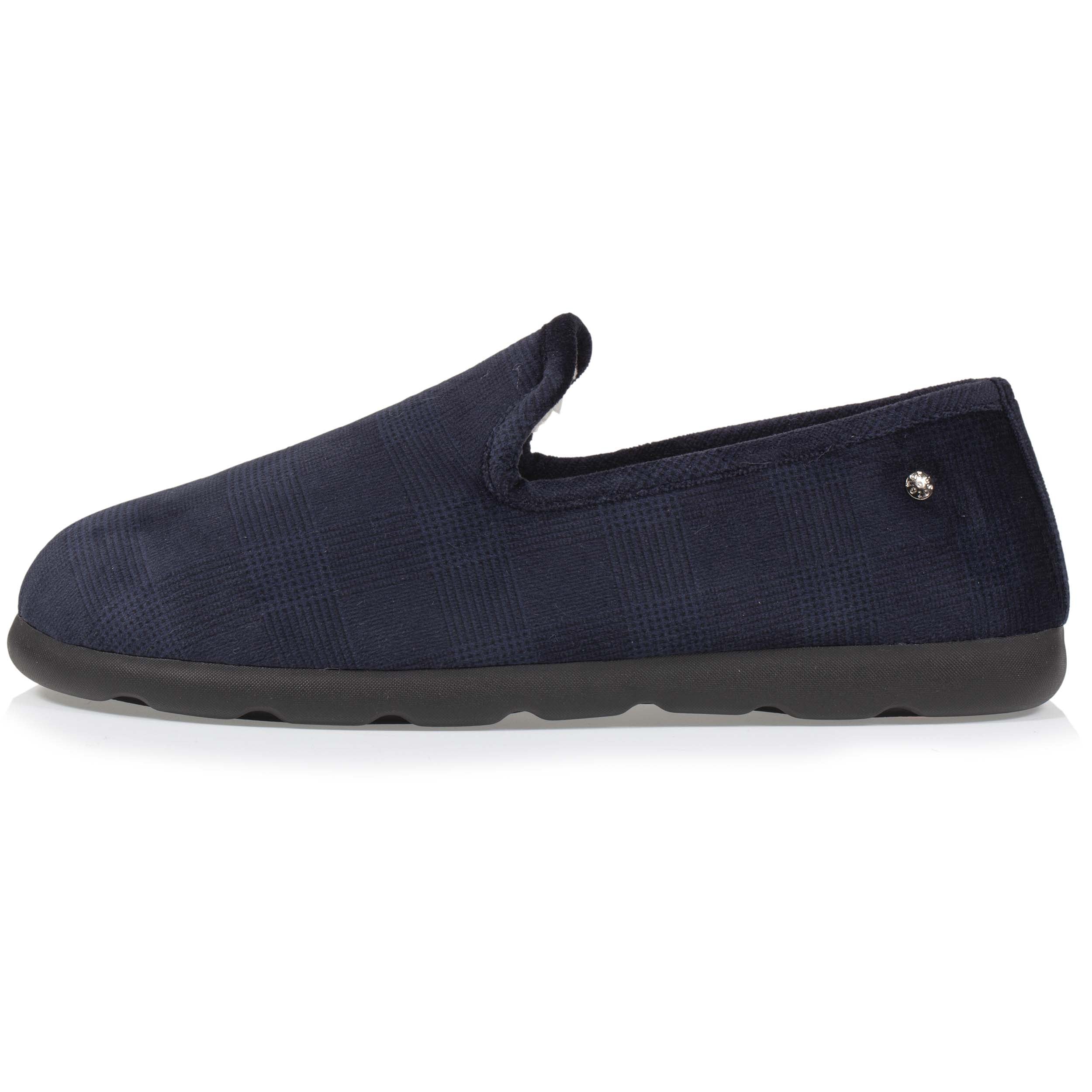 isotoner-chaussons-charentaises-homme-marine-sherpa-everywear image 3