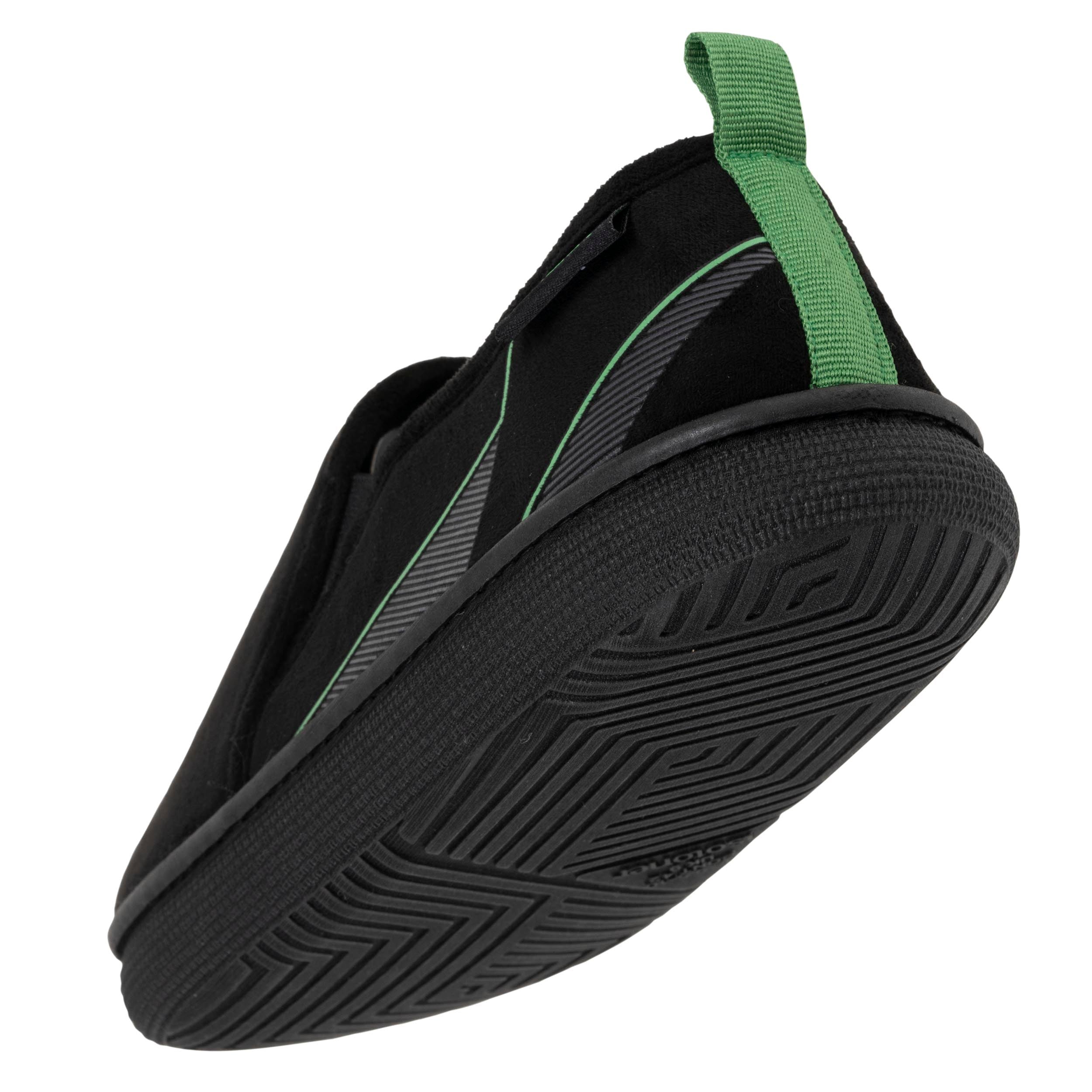 isotoner-bloup-chaussons-slippers-homme-noir image 5