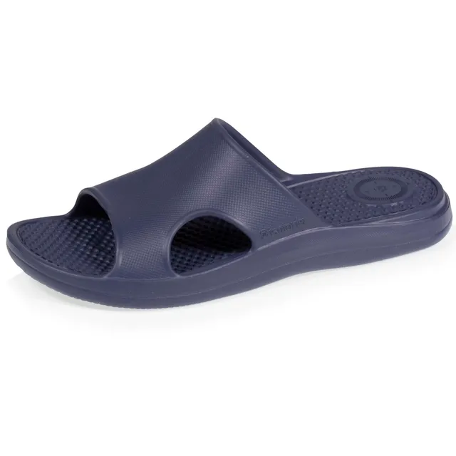 isotoner-mules-claquettes-homme-marine-everywear-confort image 1