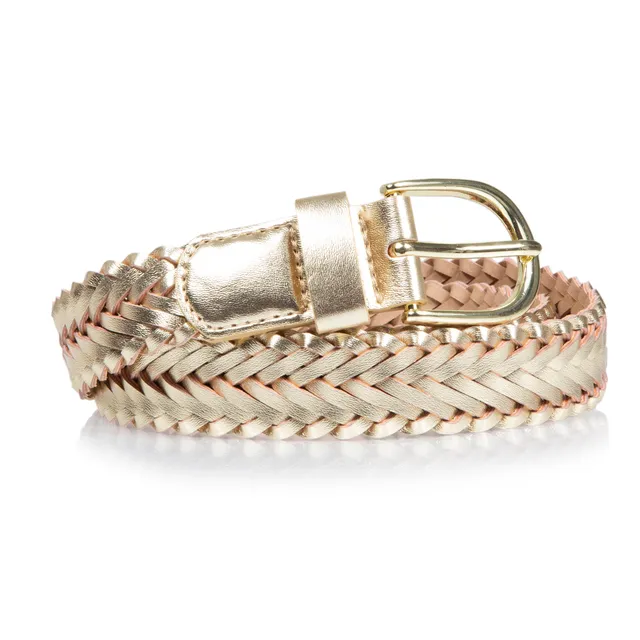 isotoner-ceinture-femme-tress-e-dor-e image 1