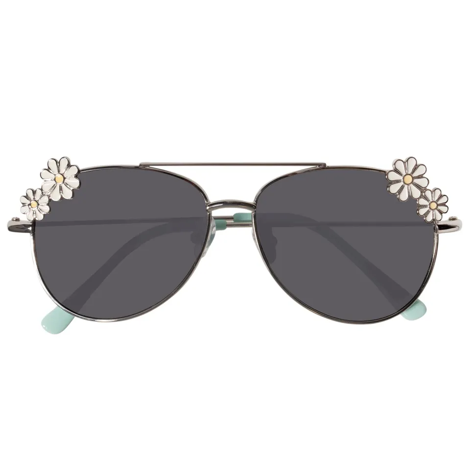 isotoner-lunettes-de-soleil-enfant-4-6-ans-pilote-argent image 1