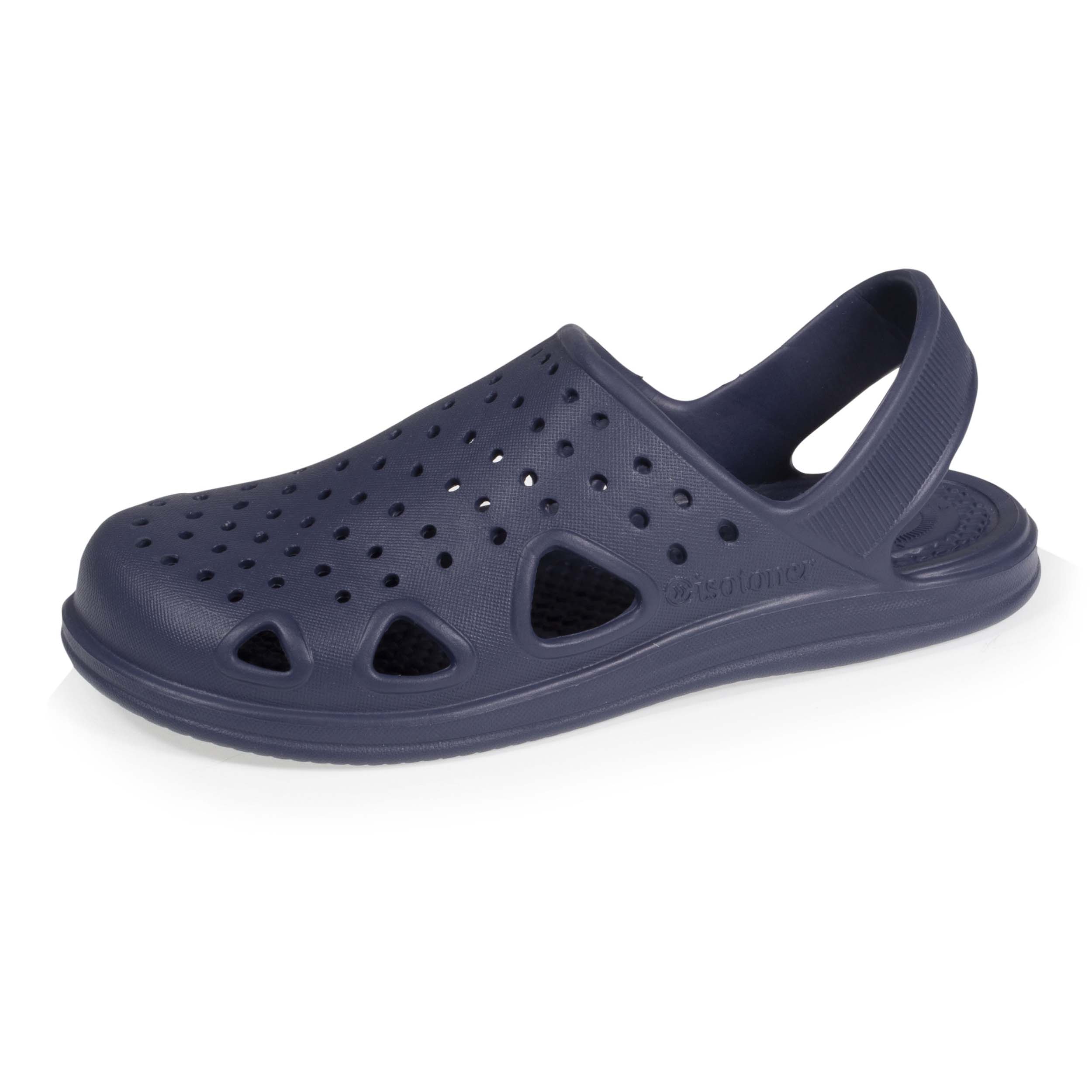 isotoner-mules-sabots-enfant-marine-everywear image 1