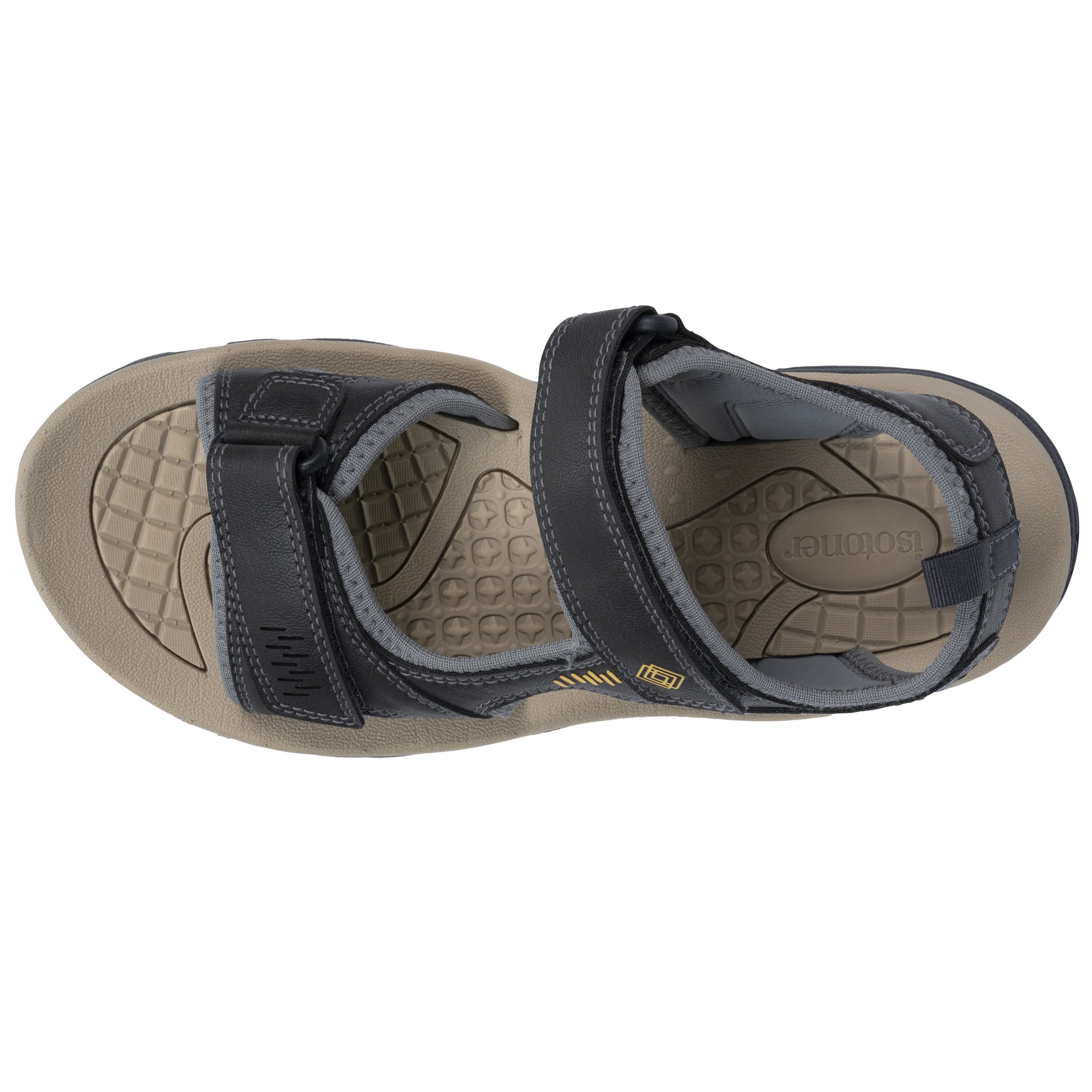 isotoner-sandales-homme-sport-gris-everywear image 2