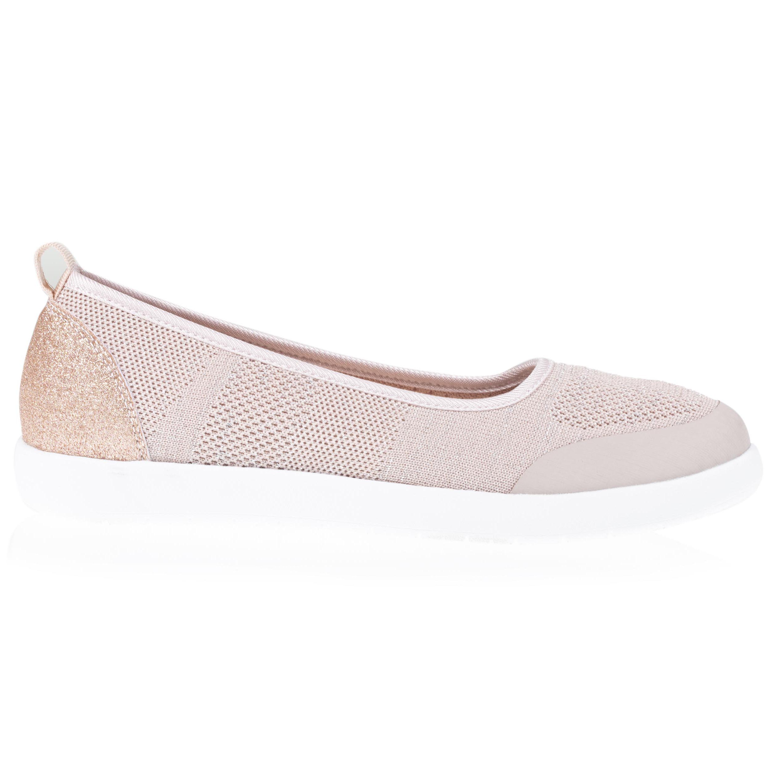 isotoner-ballerines-femme-slip-on-rose-poudr-everywear-m-moire-de-forme image 8