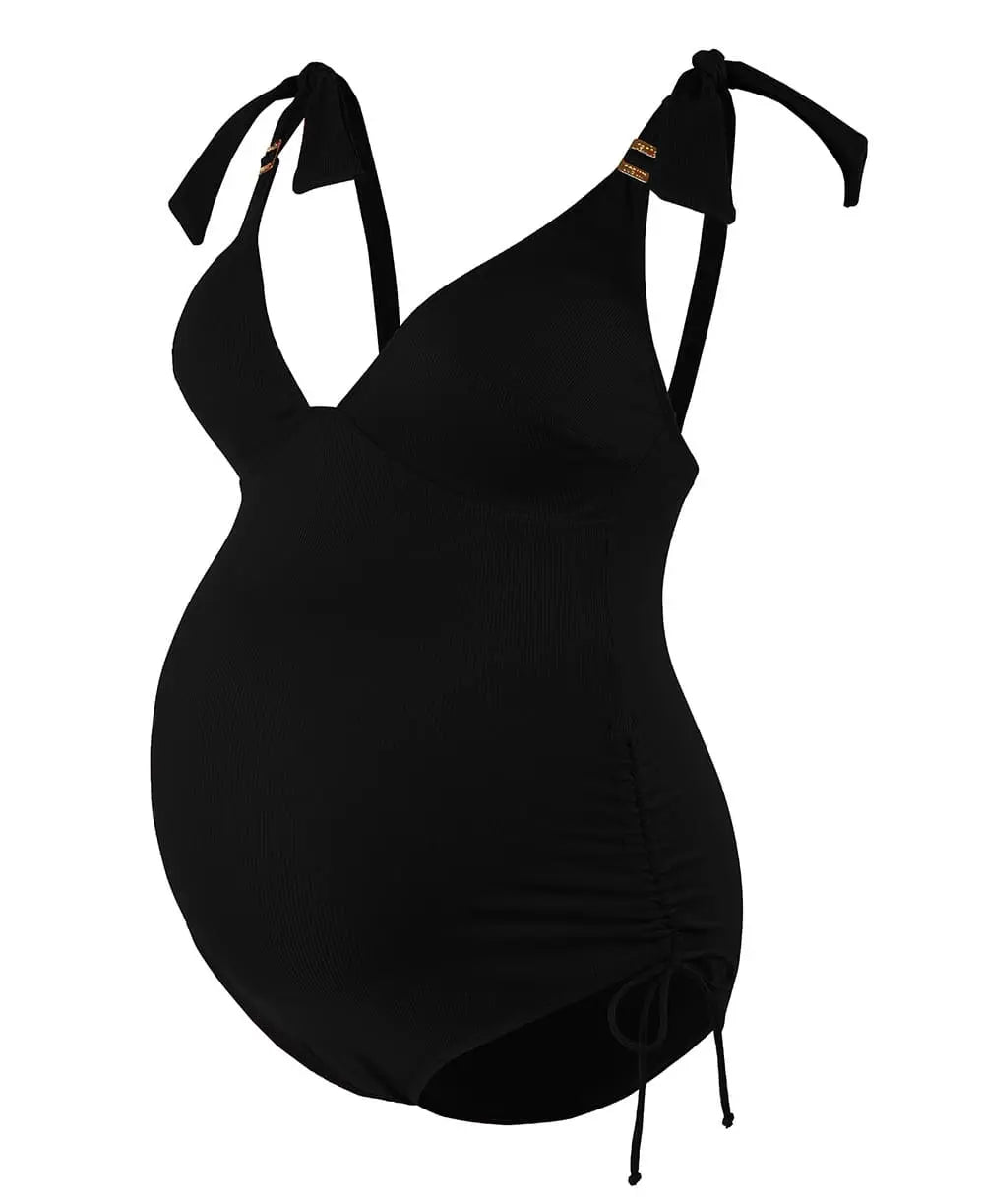 cache-c-ur-maillot-de-bain-de-grossesse-une-pi-ce-porto-vecchio-noir image 4
