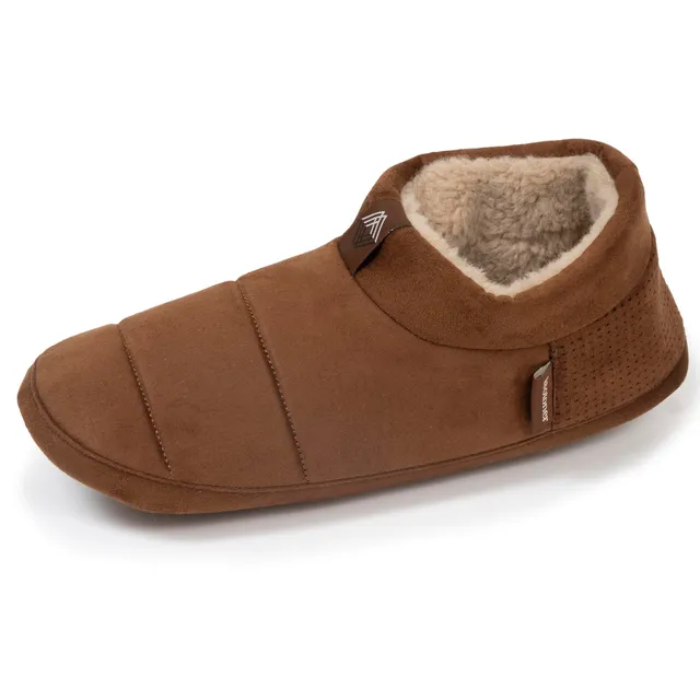 isotoner-chaussons-bottillons-homme-cannelle-su-dine image 1