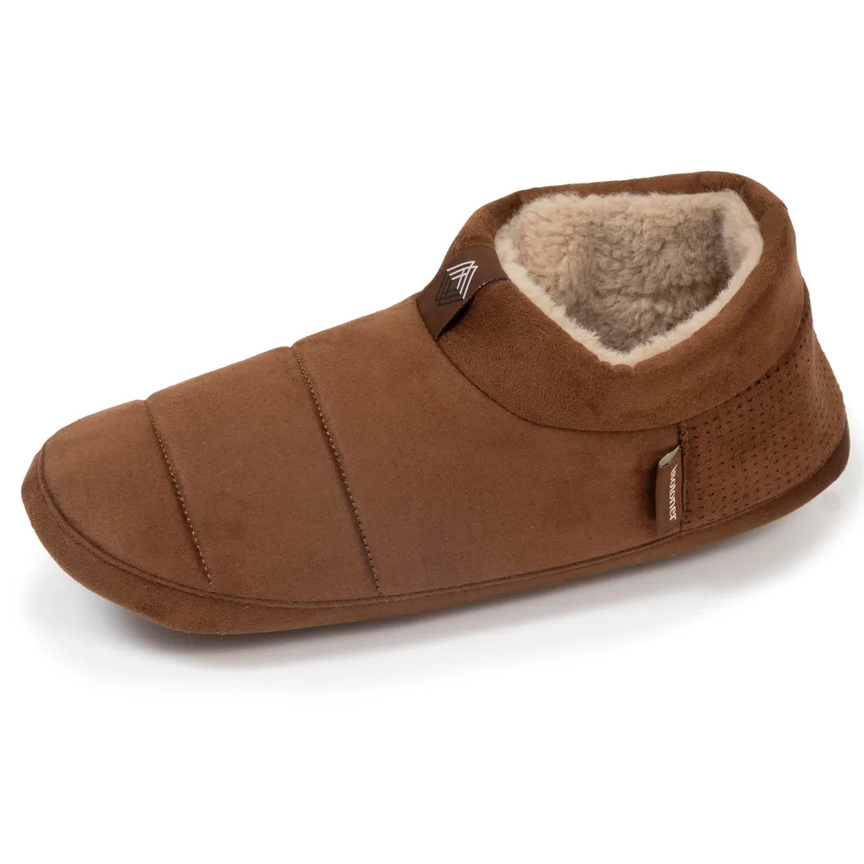 isotoner-chaussons-bottillons-homme-cannelle-su-dine image 1