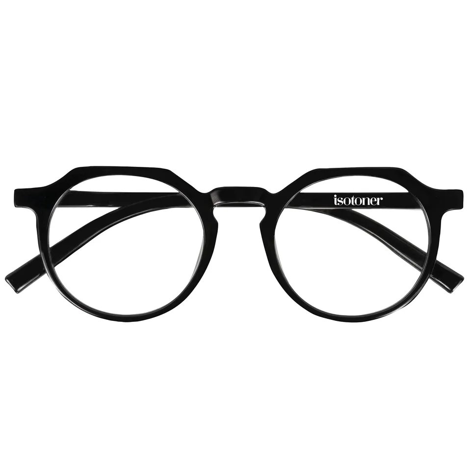 isotoner-loupes-de-lecture-mixtes-hexagonales-noir image 1