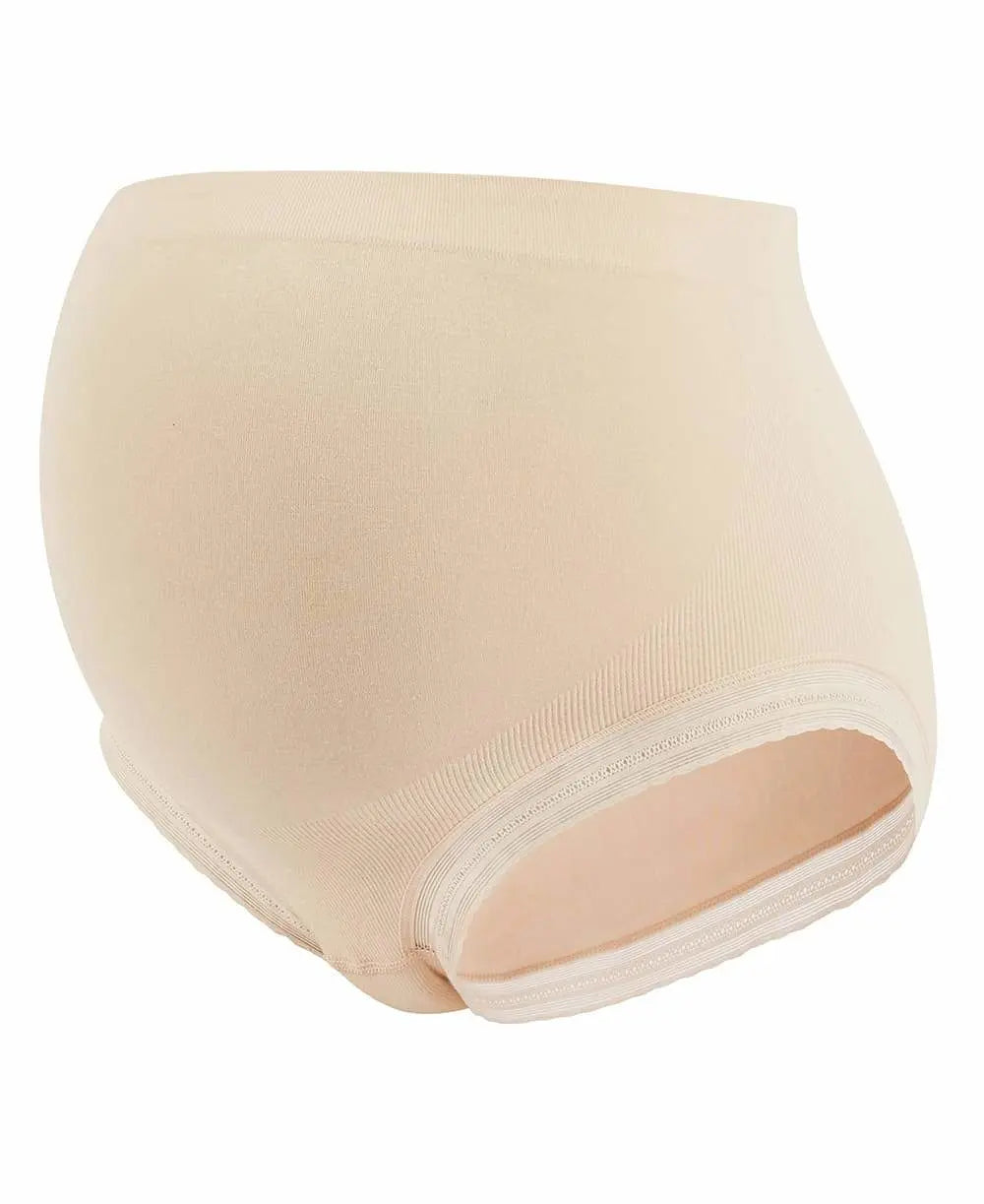 cache-c-ur-maxi-culotte-de-grossesse-sans-couture-milk-blush image 2