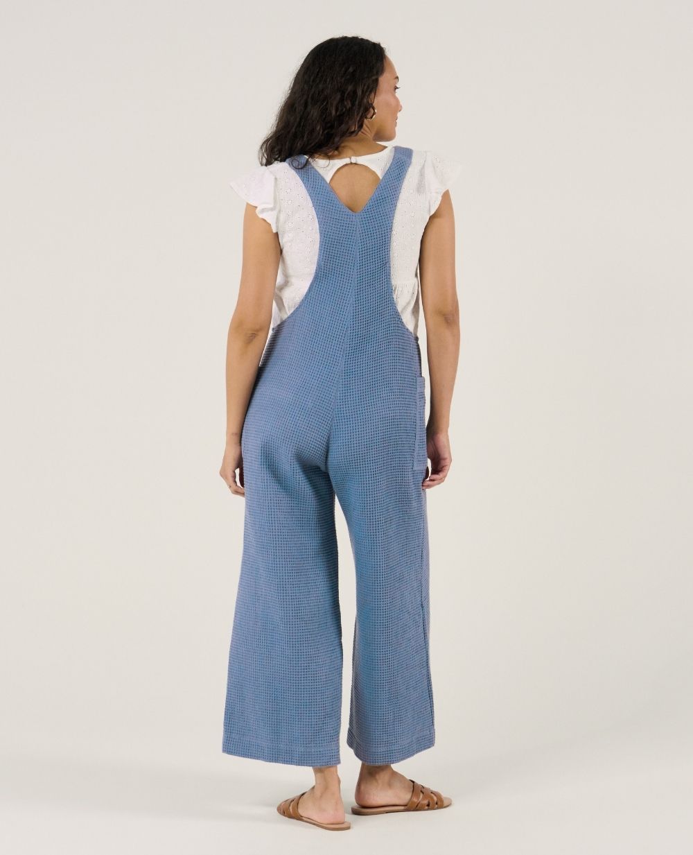 cache-c-ur-salopette-de-maternit-et-d-allaitement-maya-bleu image 4